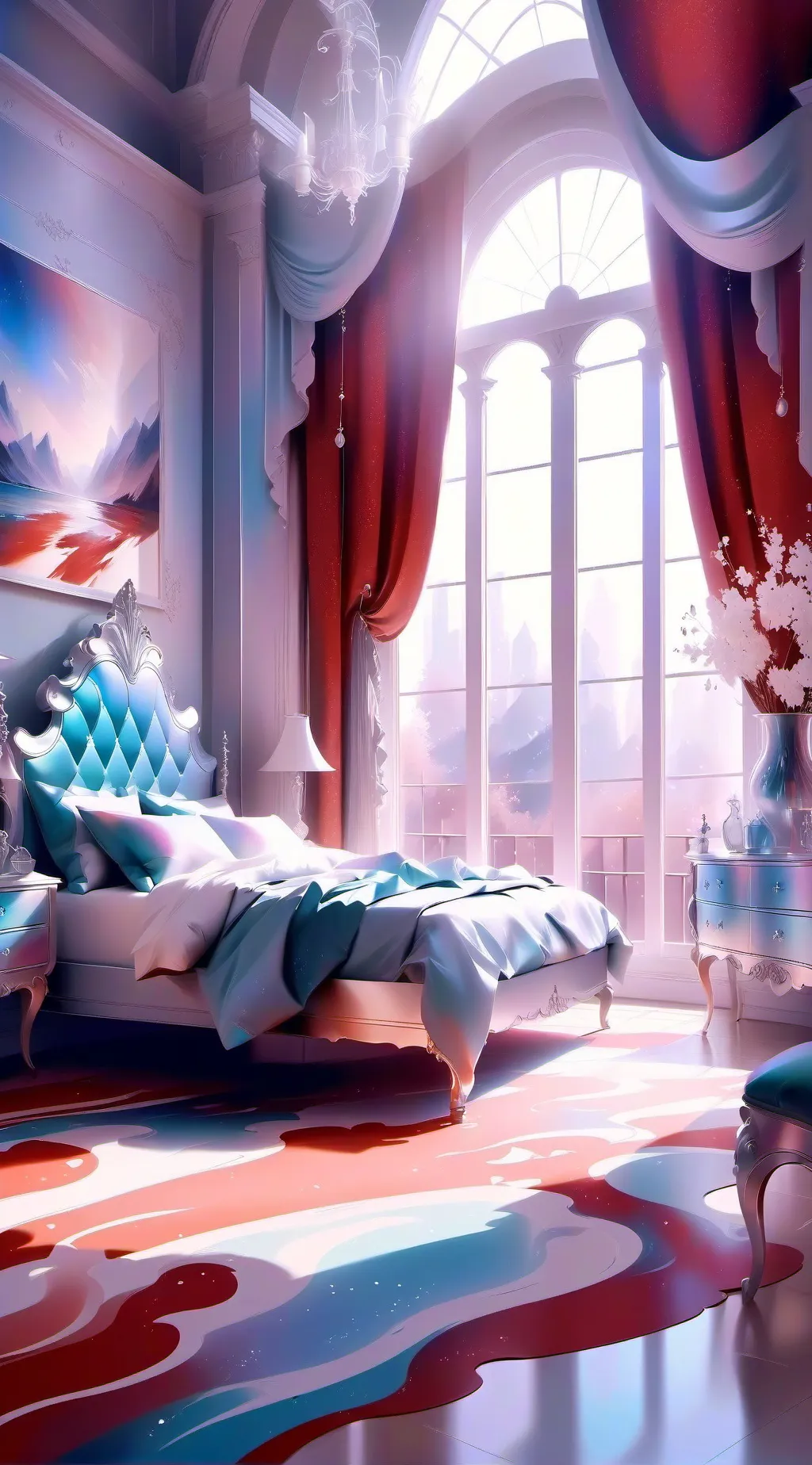 ai character: MHA SLEEPOVER background