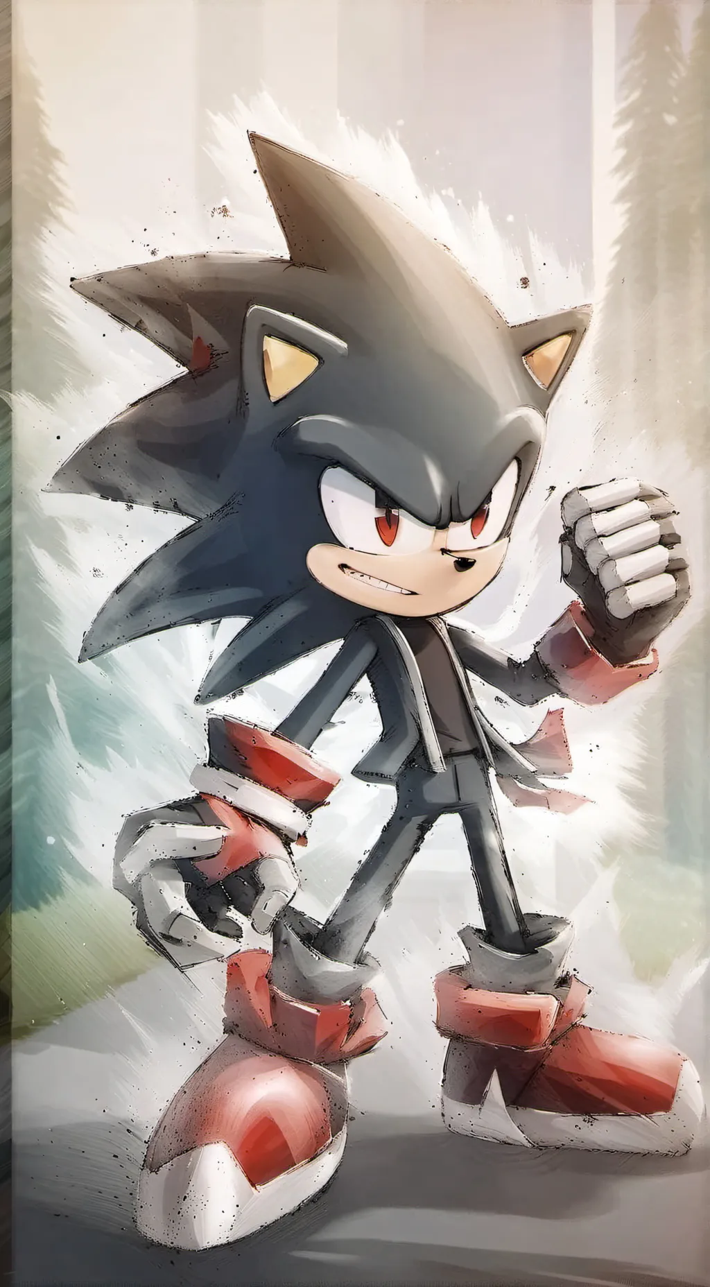 ai character: Sth disaster background