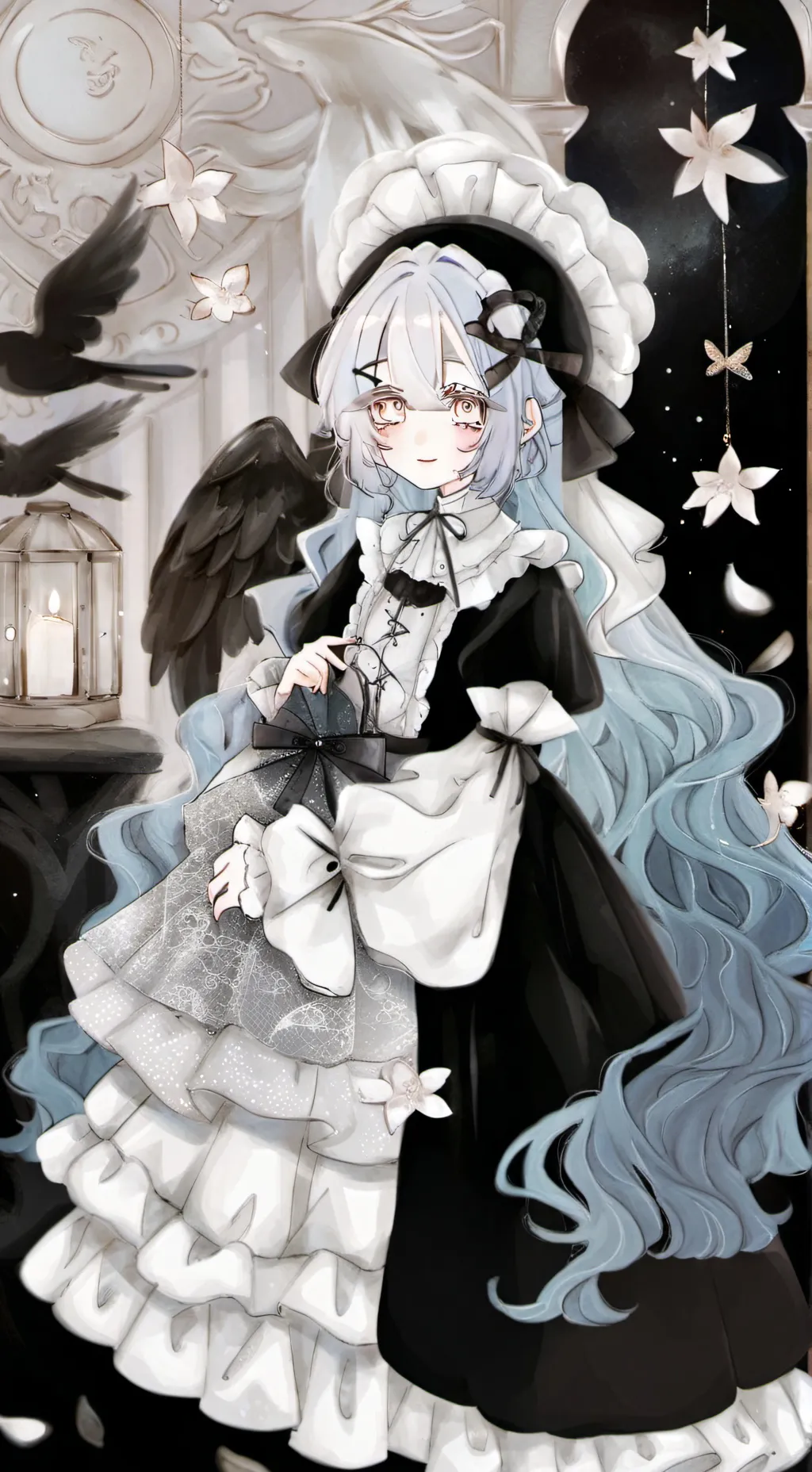 ai character: JUST ST4R_LIN  background