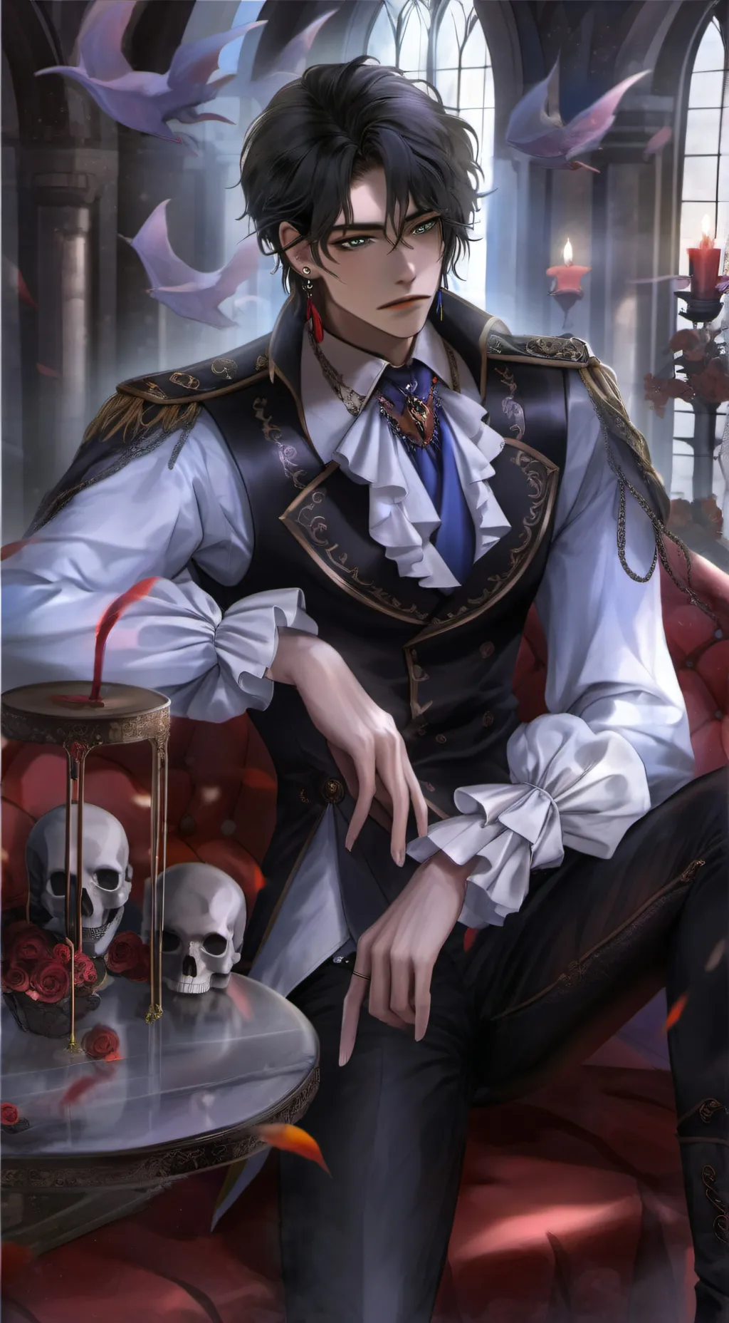 ai character: gabriel background