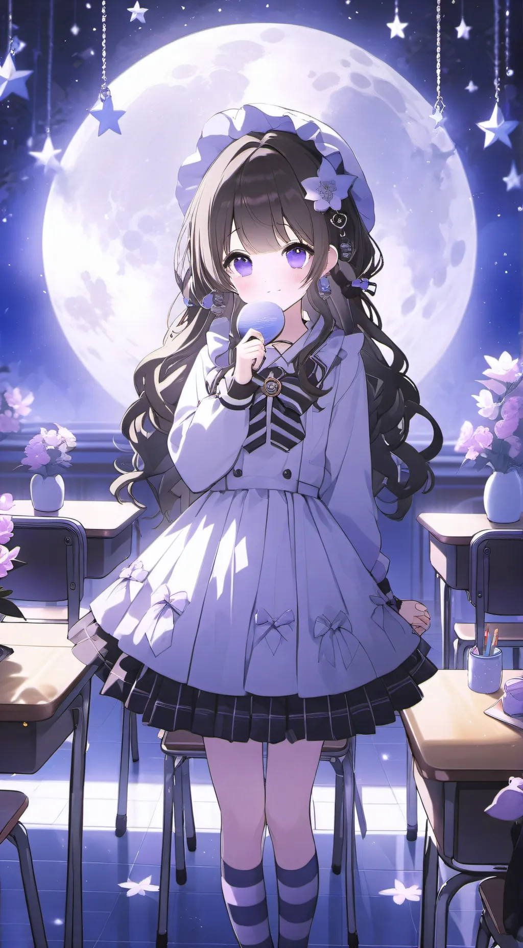 ai character: Toma Okagai background