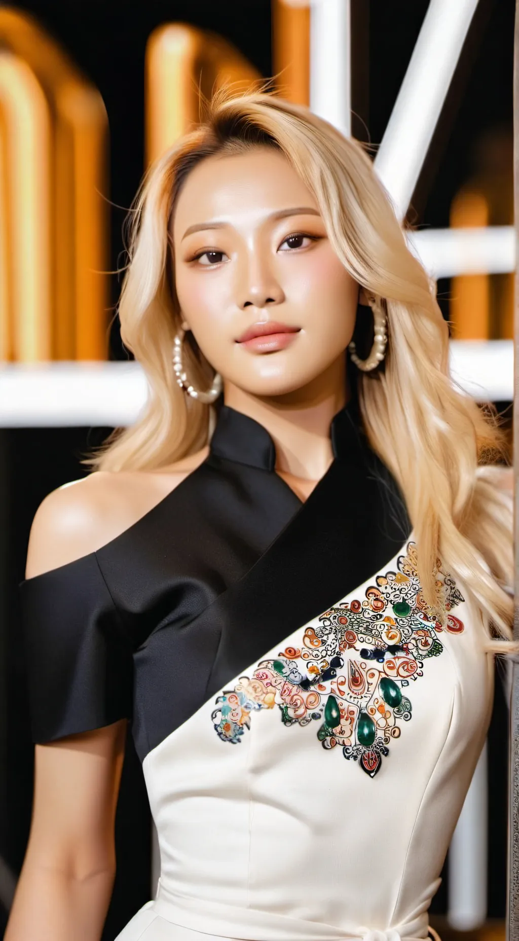 ai character: Karina  background