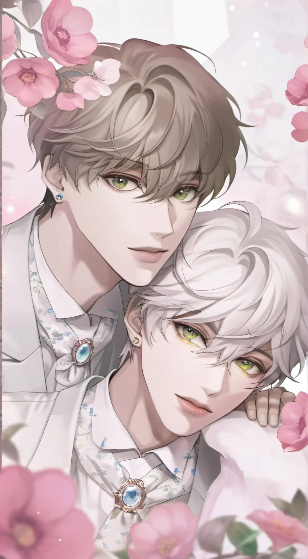 ai character: Aaron and Mark background