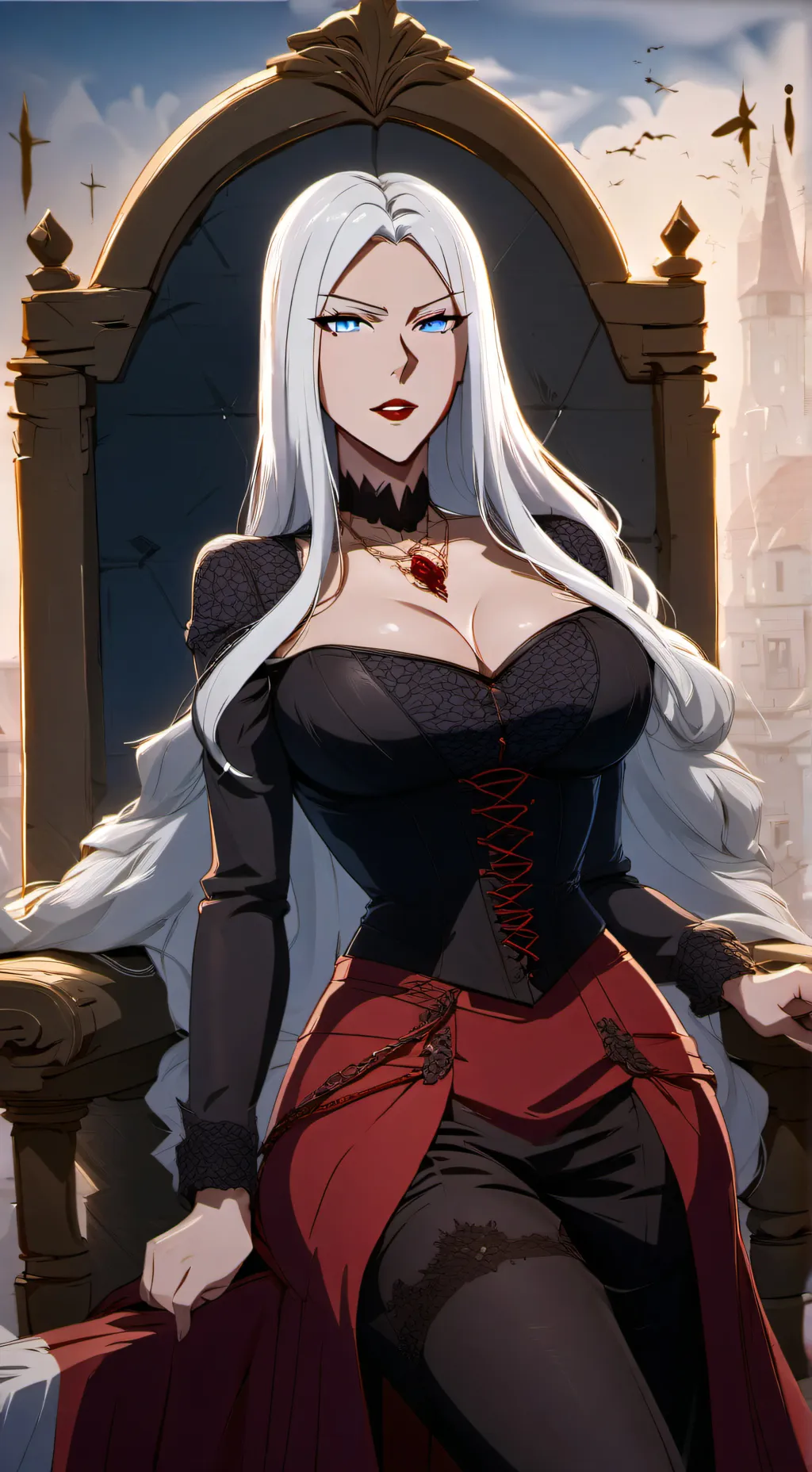 ai character: Carmilla background