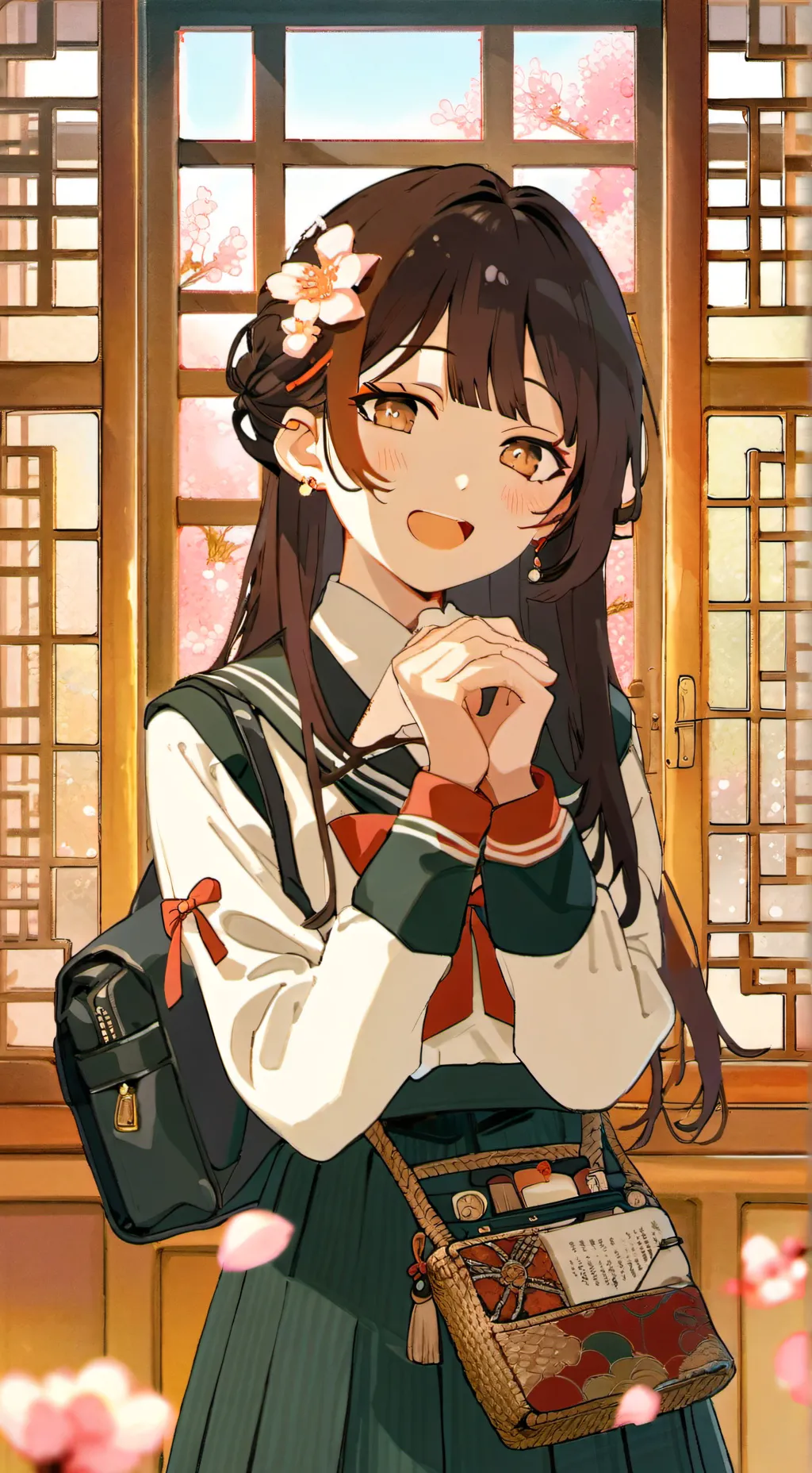 ai character: Himari background