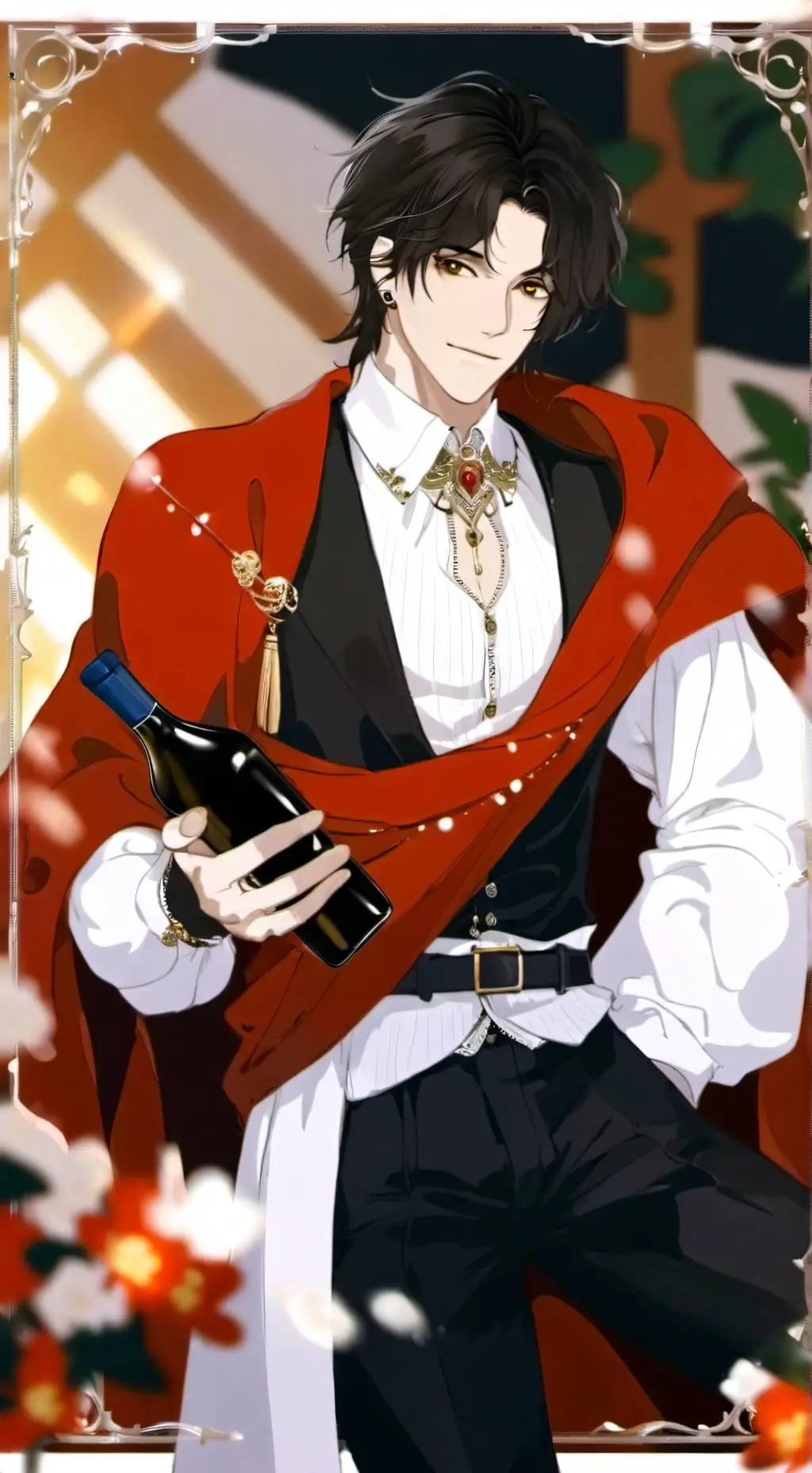 ai character: Adrian background