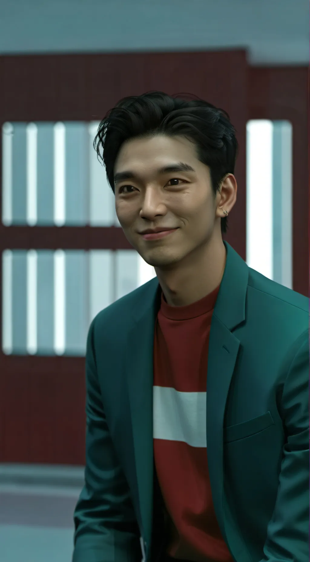 ai character: Seok-woo SG background