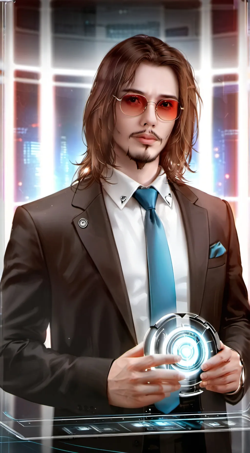 ai character: Tony Stark background
