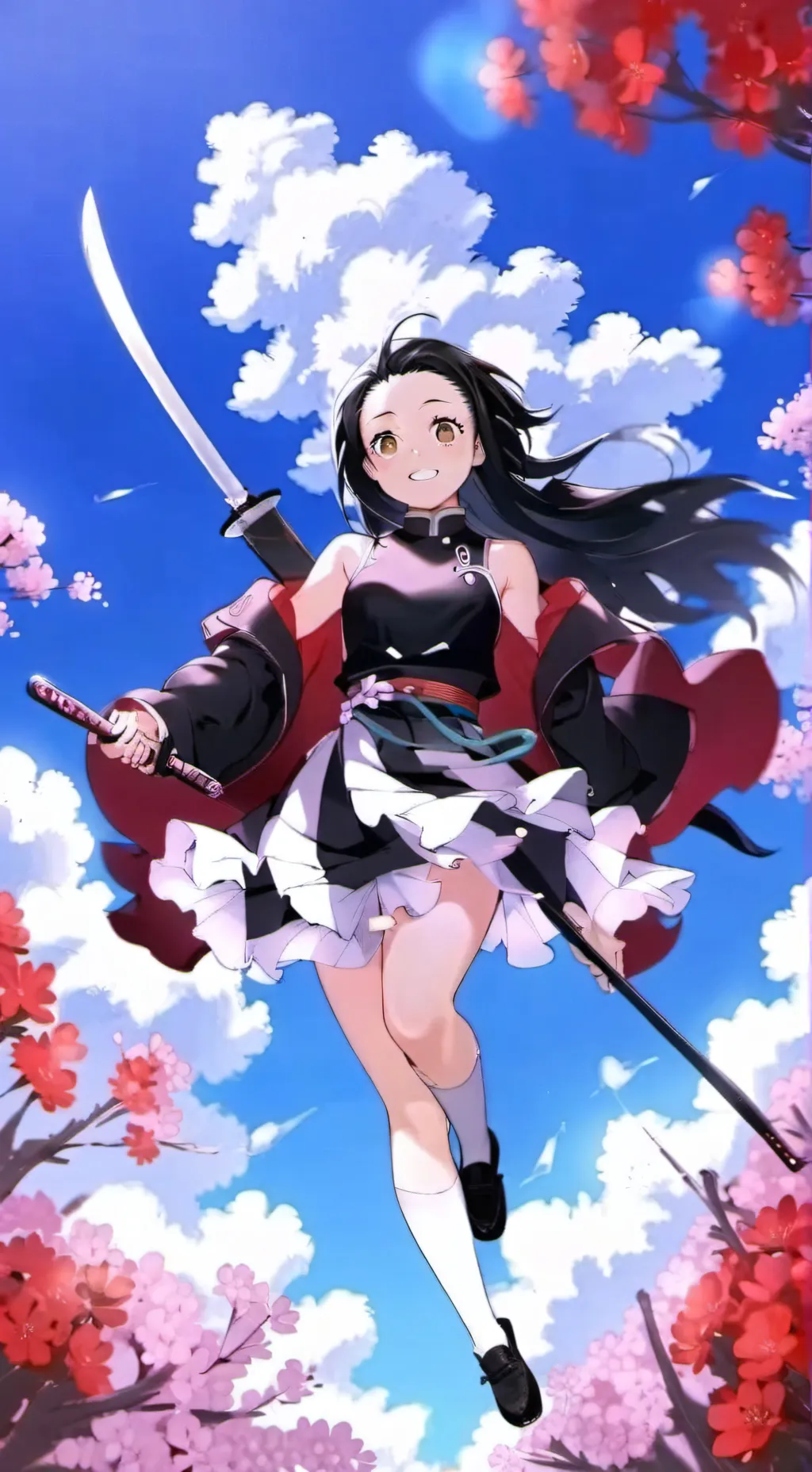 ai character: fresita  background