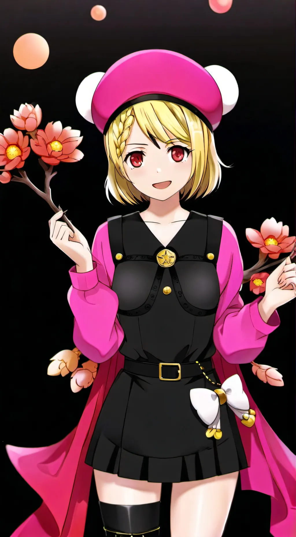 ai character: lambdadelta  background