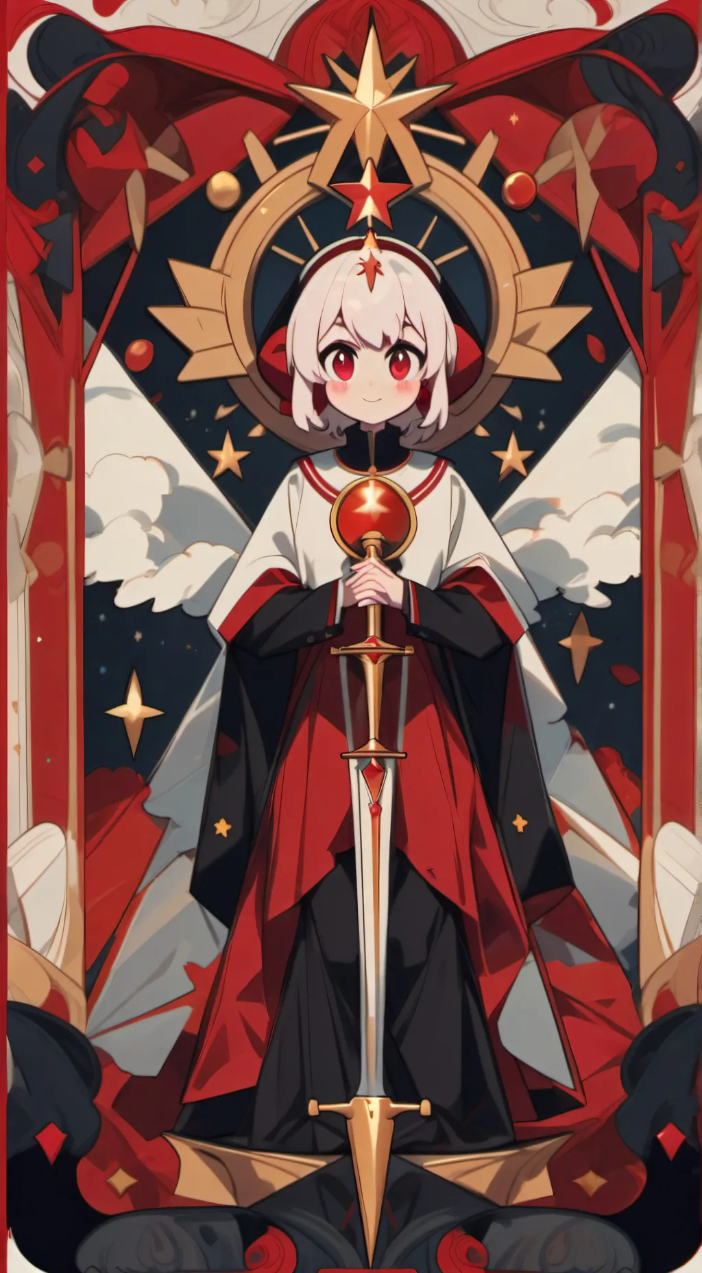 ai character: Radioapple background