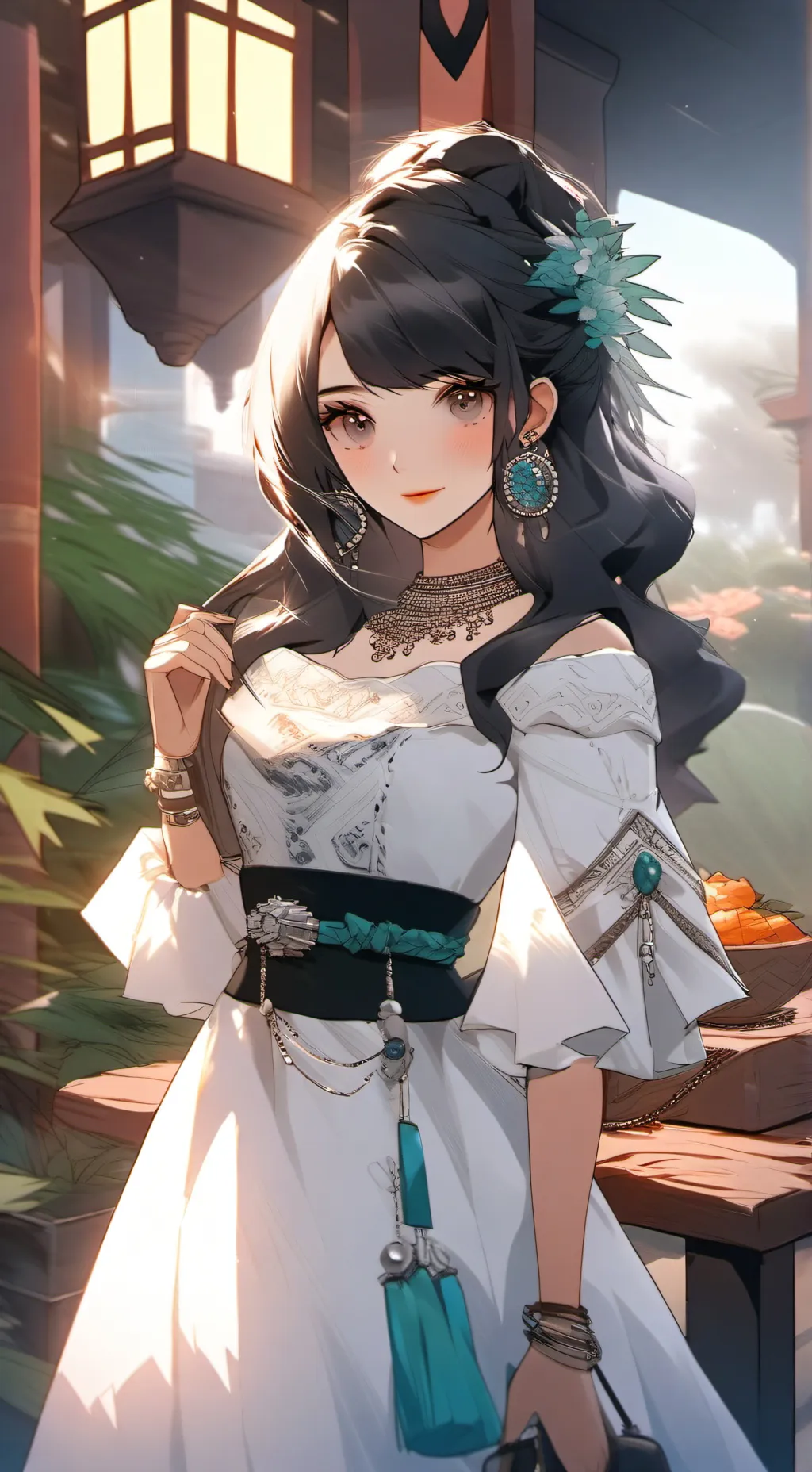 ai character: Antonella  background