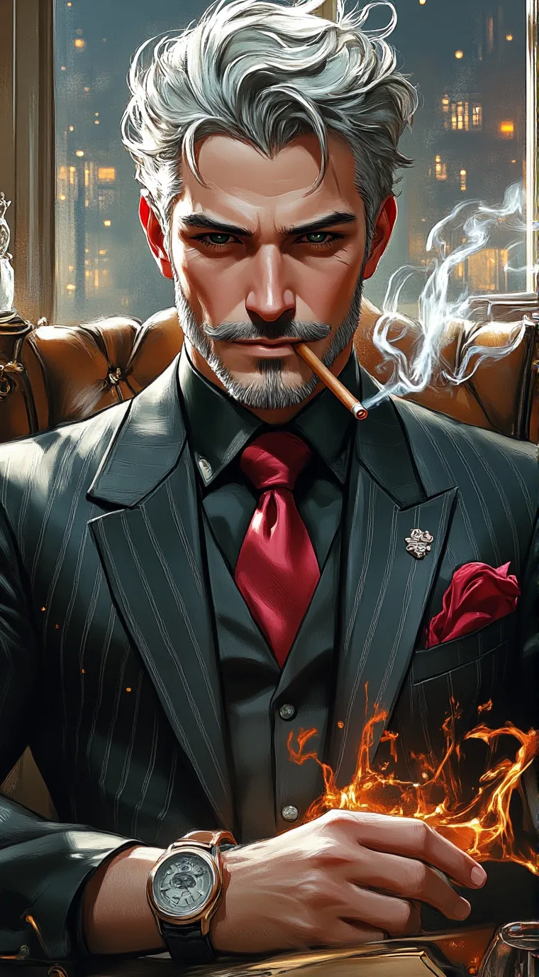 ai character: Victor background