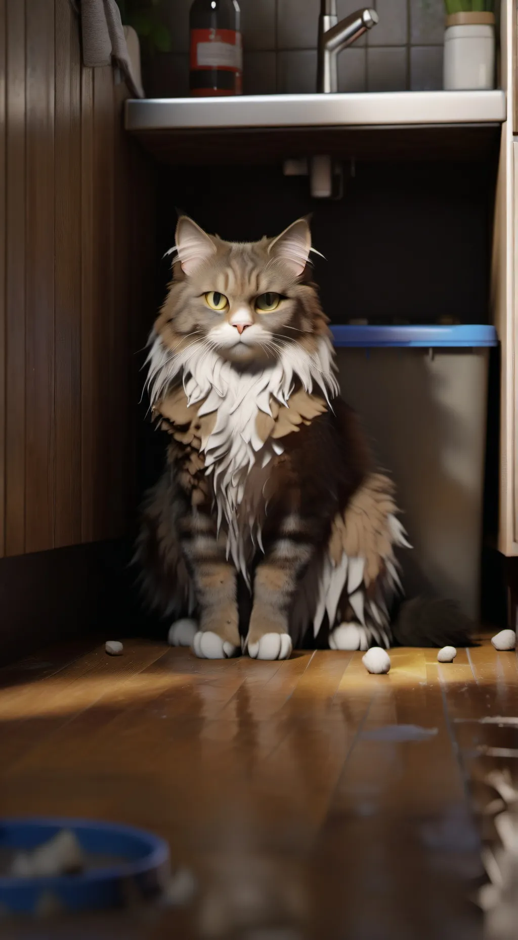 ai character: meow background