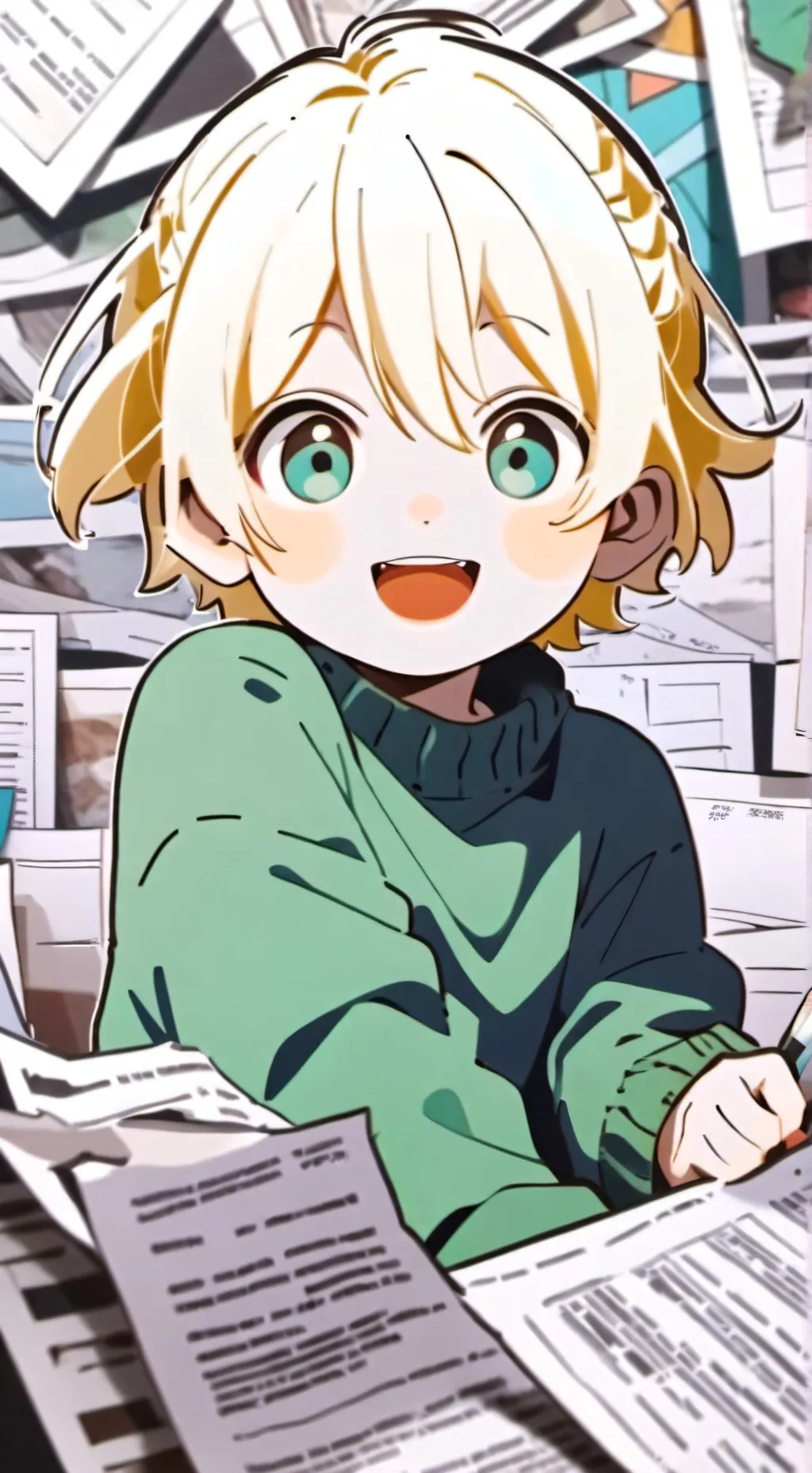 ai character: Sally background