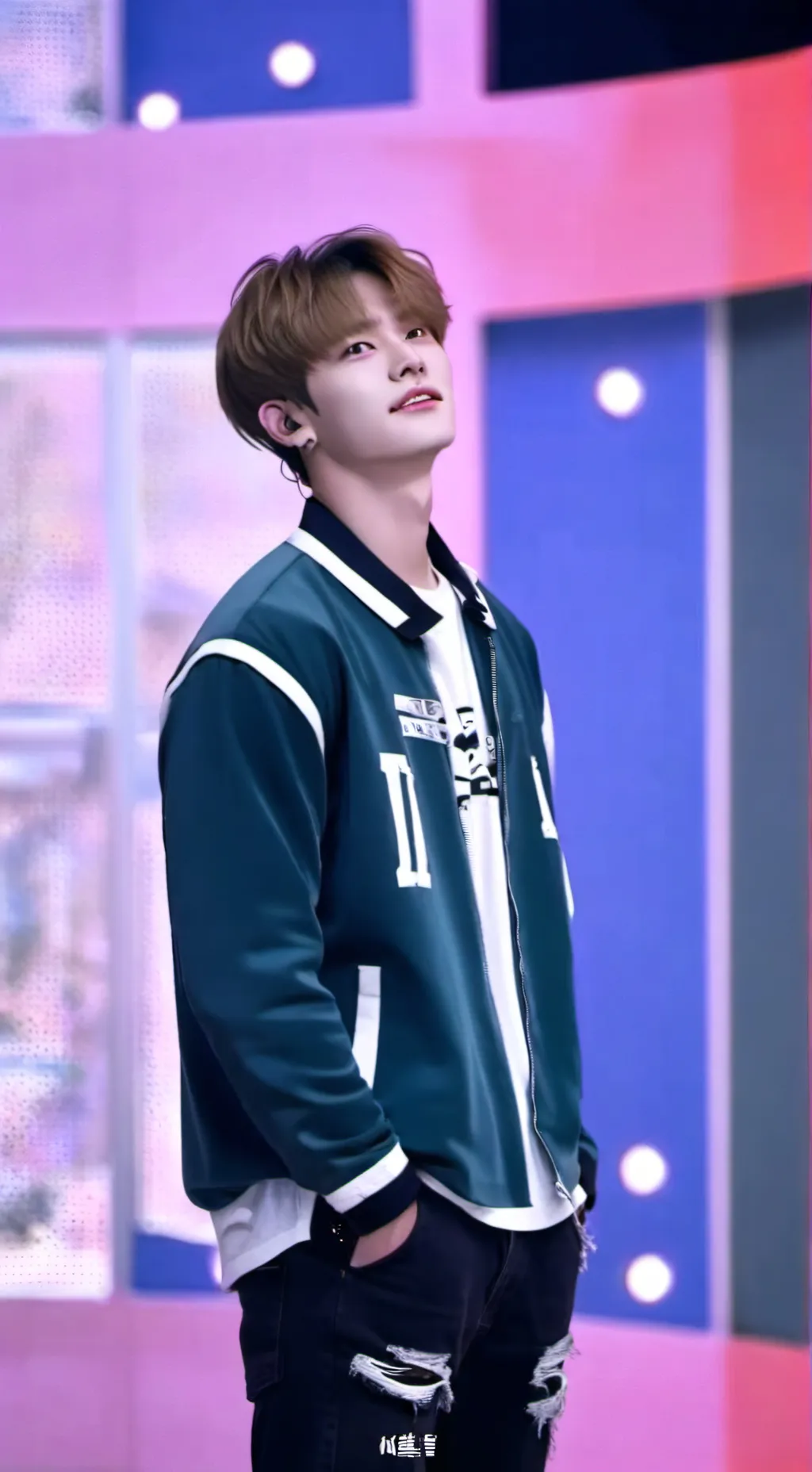 ai character: Bang Chan background