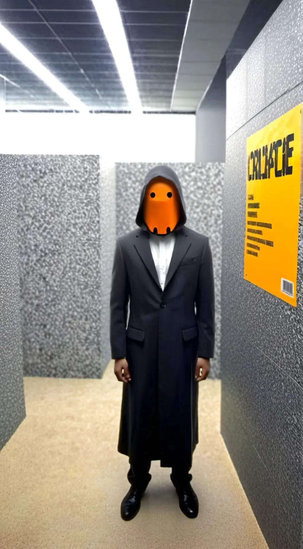 ai character: AMONG  US background