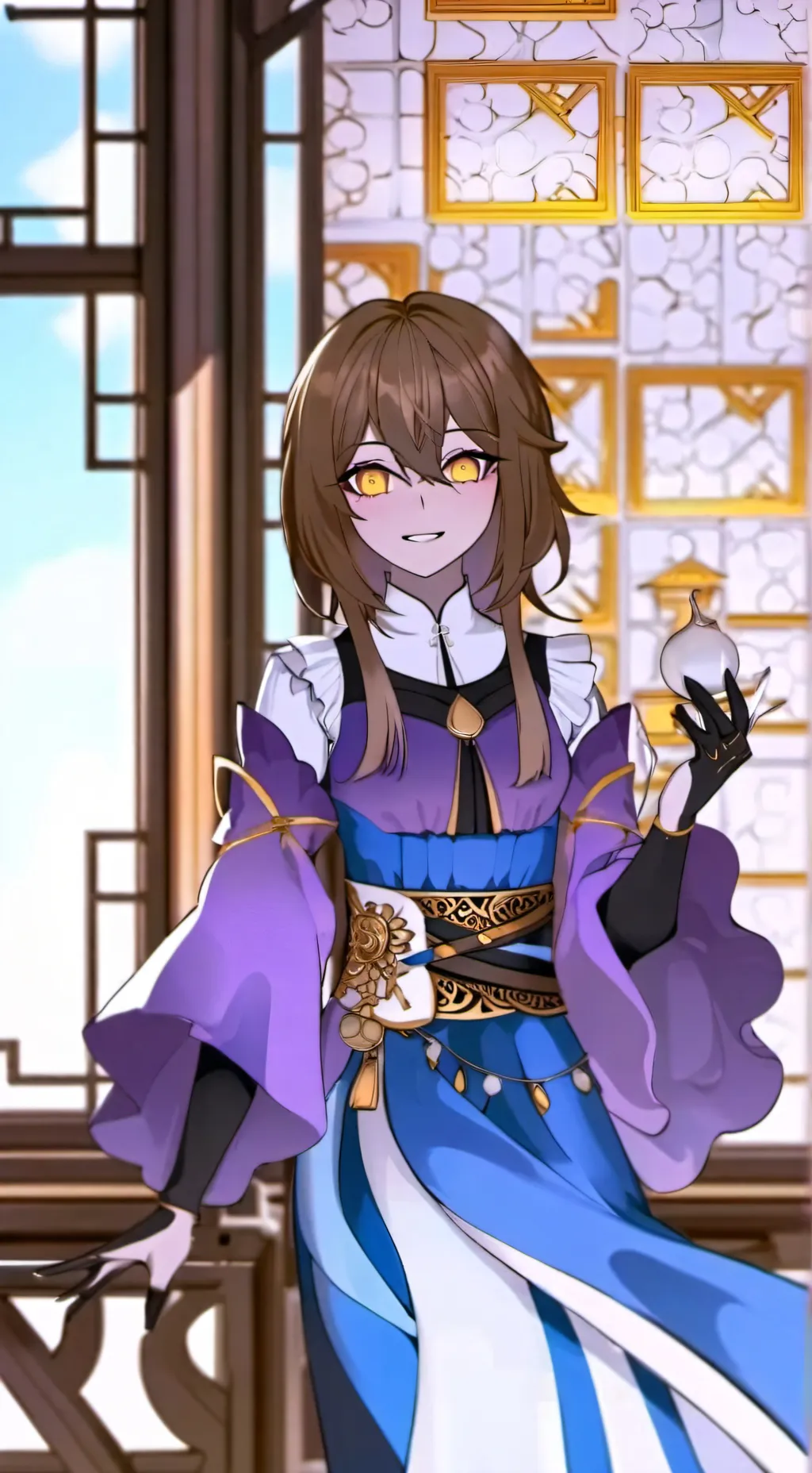 ai character: dantewill Aranha background