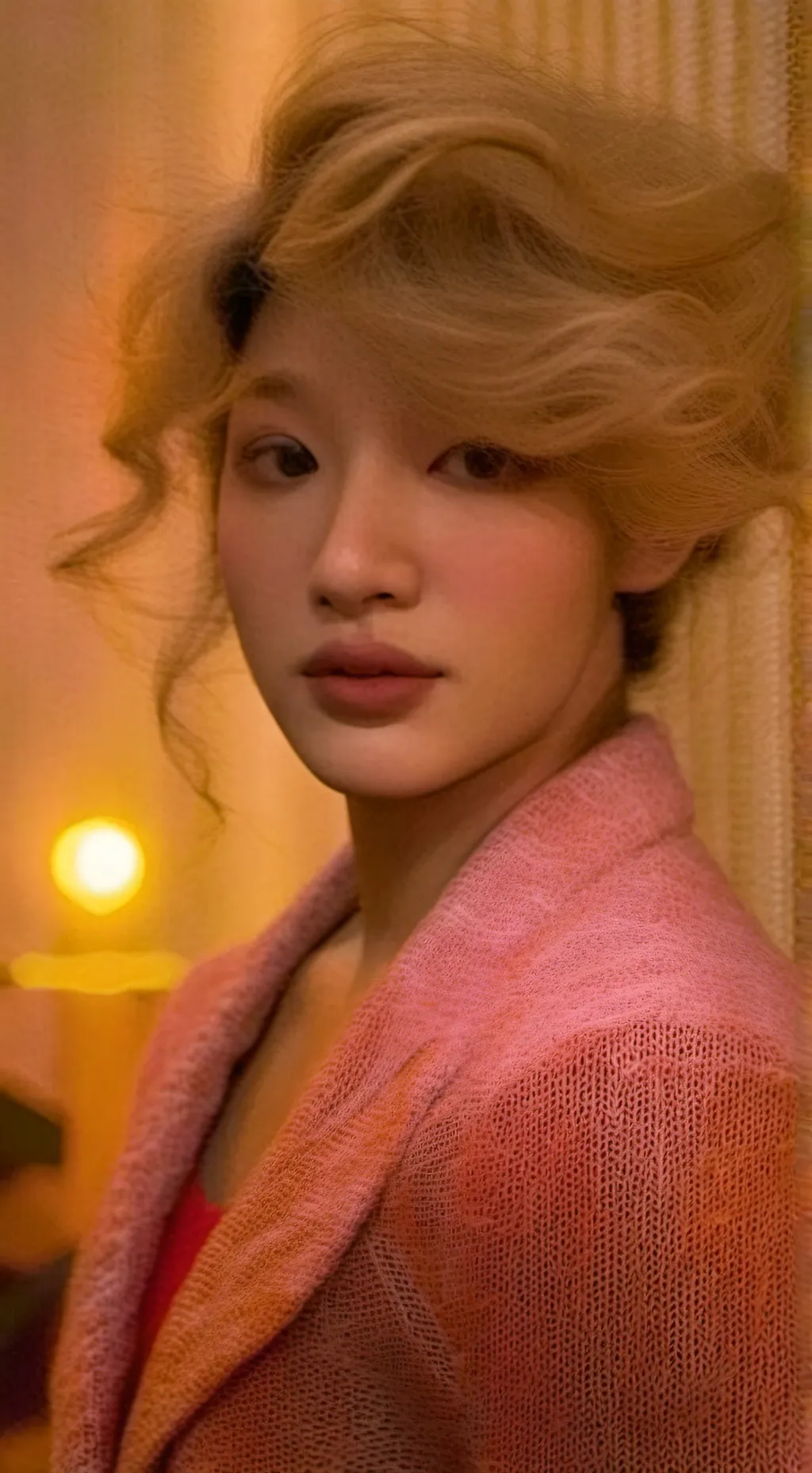 ai character: ROSÉ background