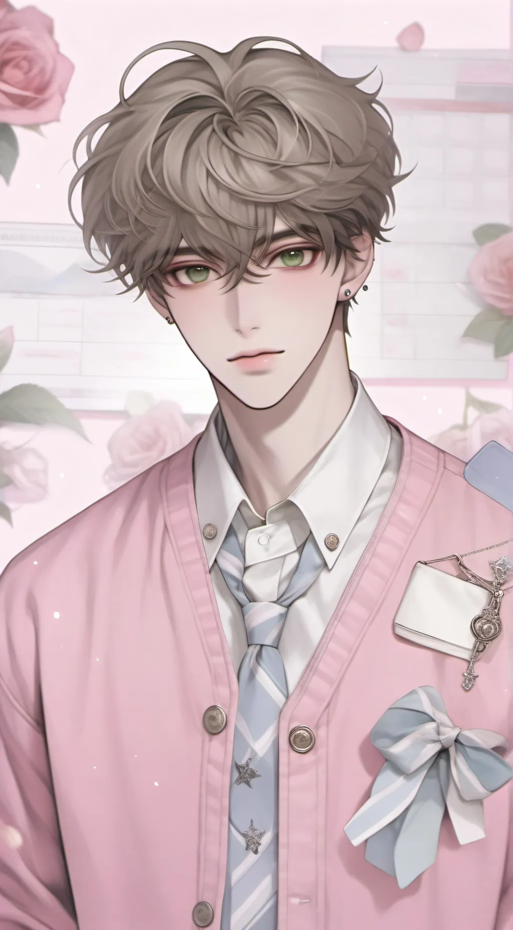 ai character: Max background