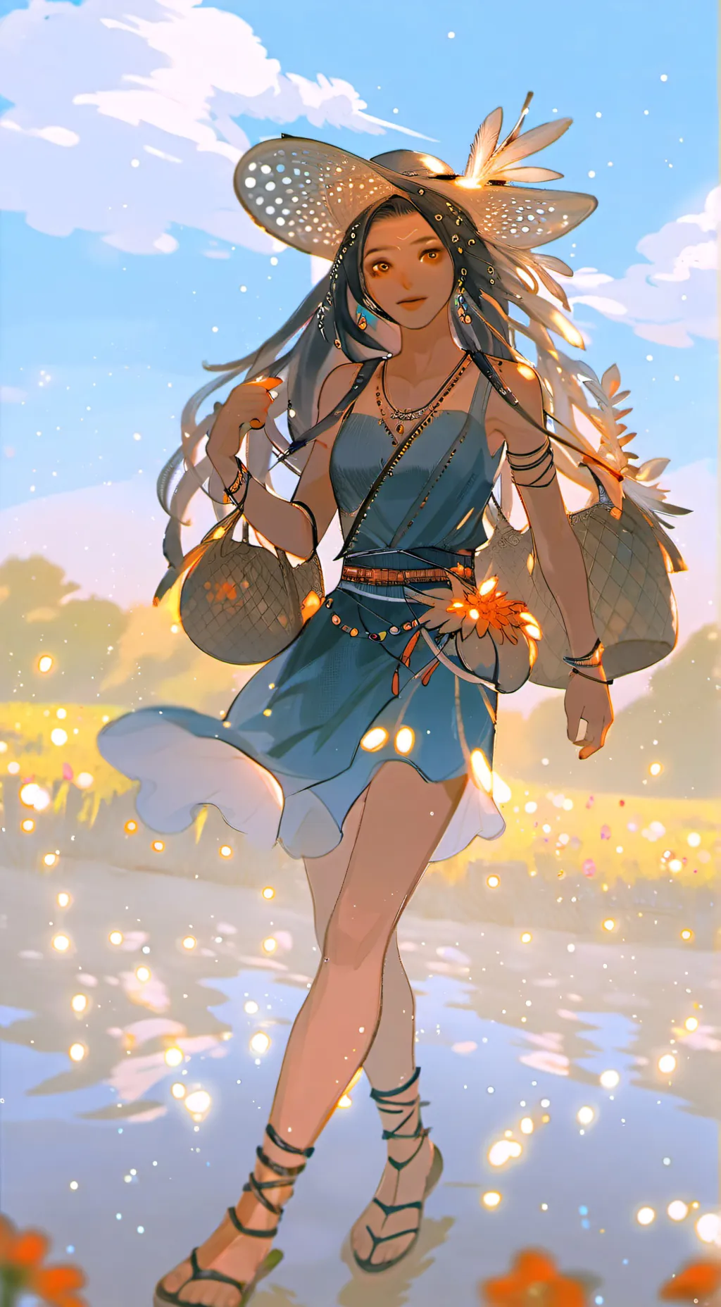 ai character: Wenda: background