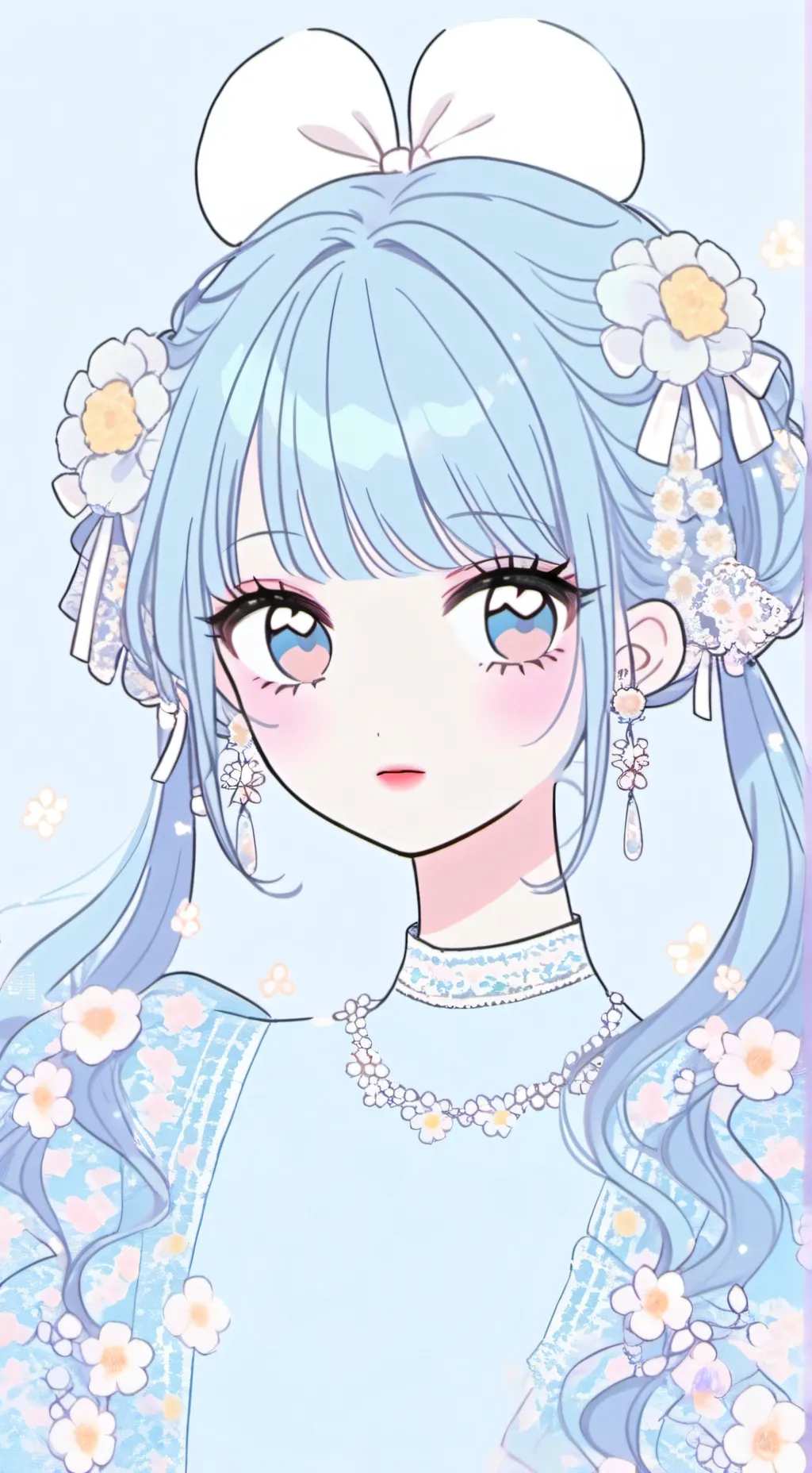 ai character: Аня background