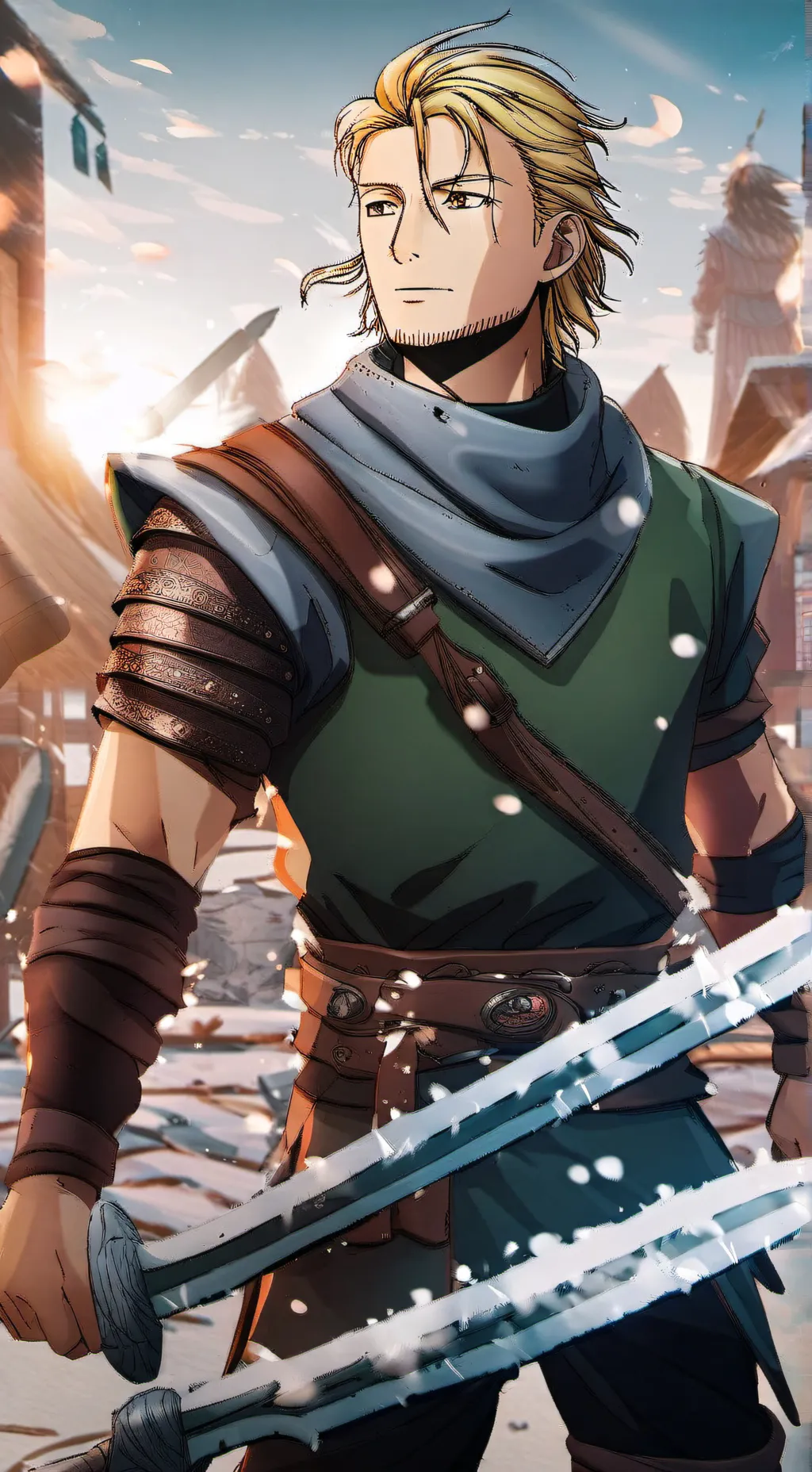 ai character: thorfinn background