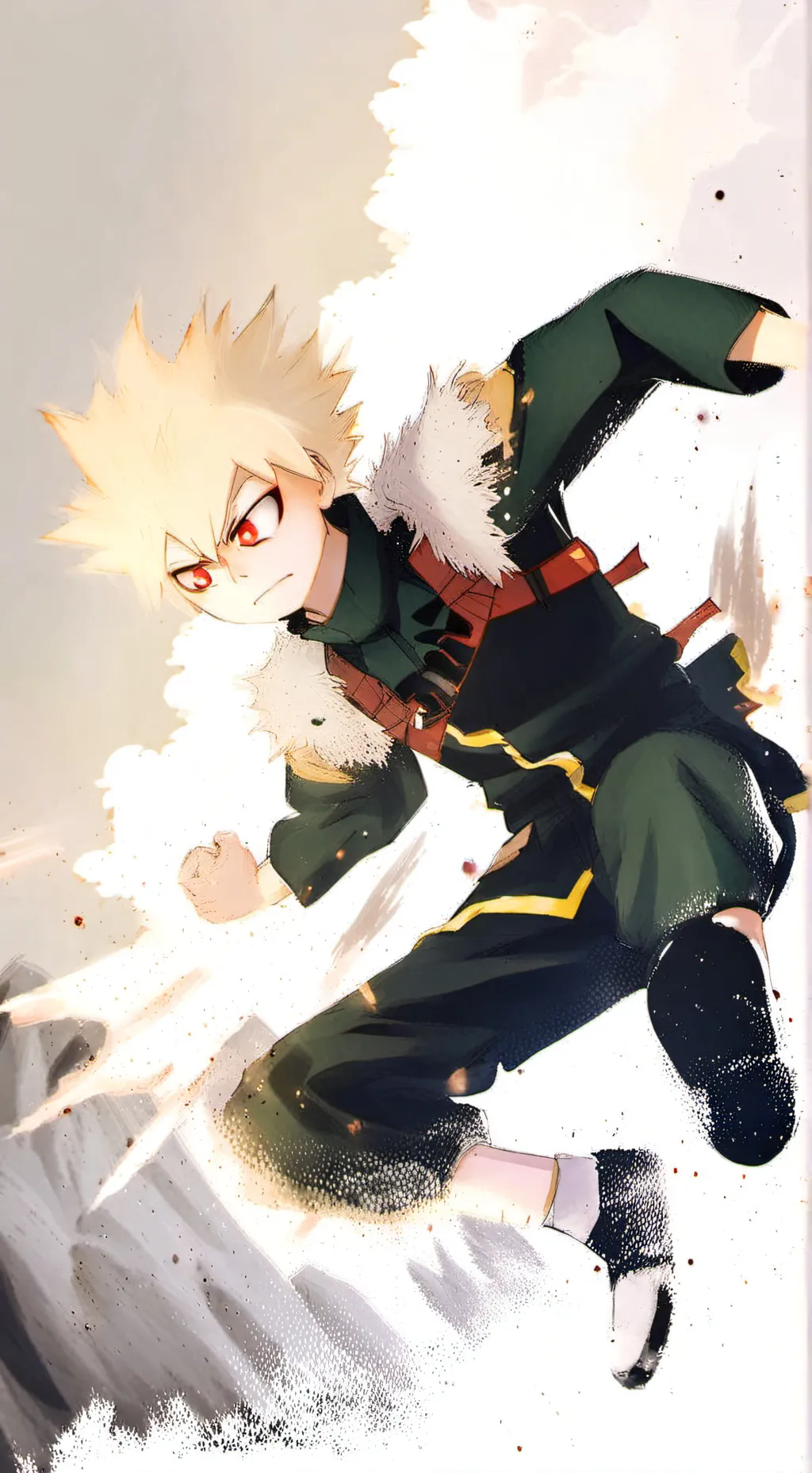 ai character: MHA ...Chica nueva background