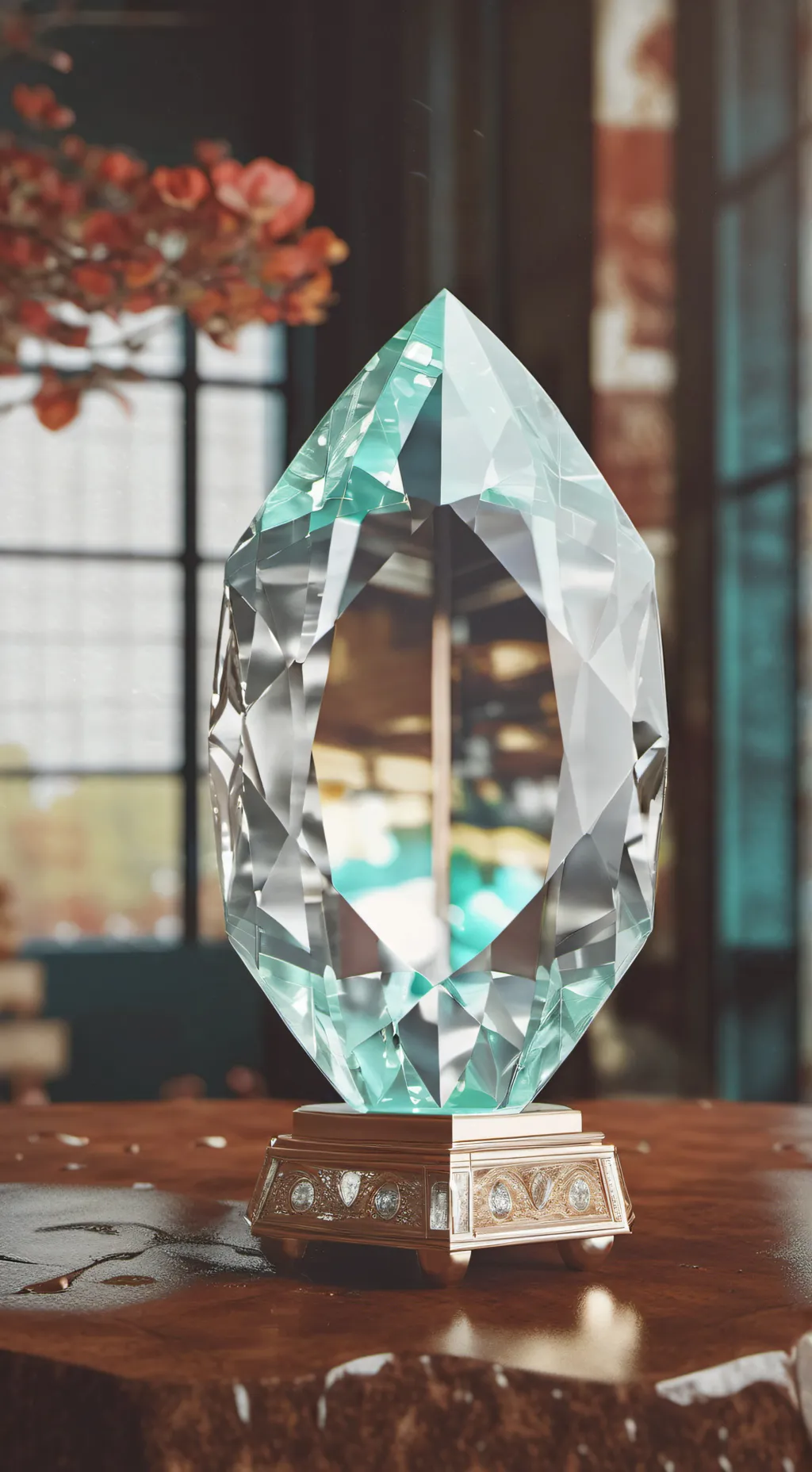 ai character: diamante💎 background