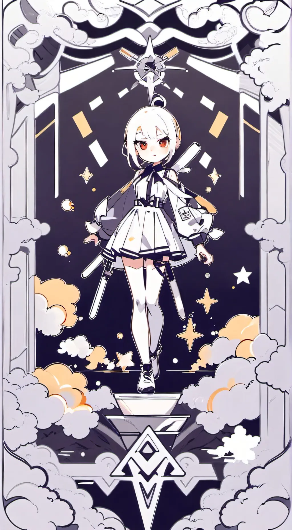 ai character: ⊱Glitterhug⊰ background