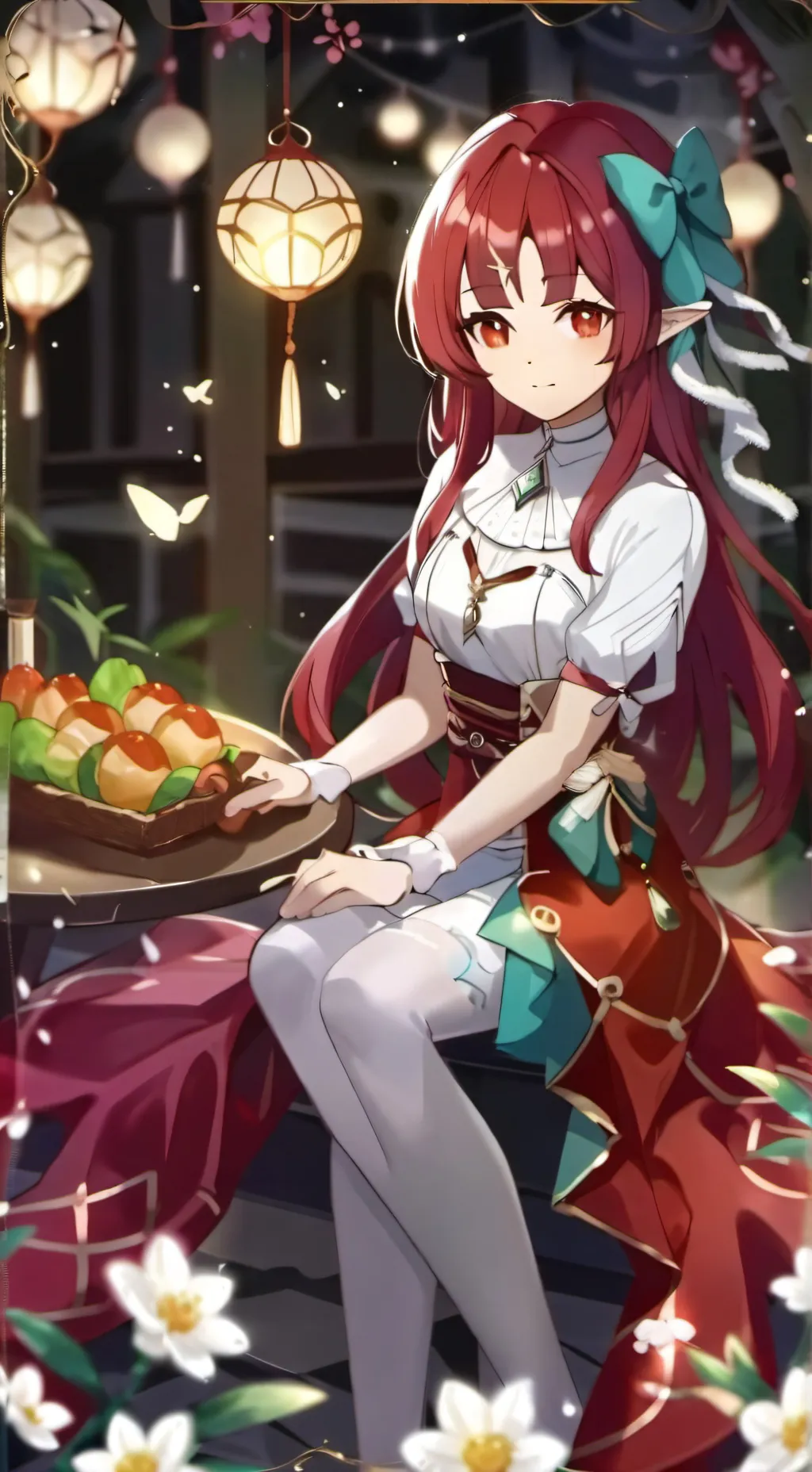 ai character: 夏莉 background