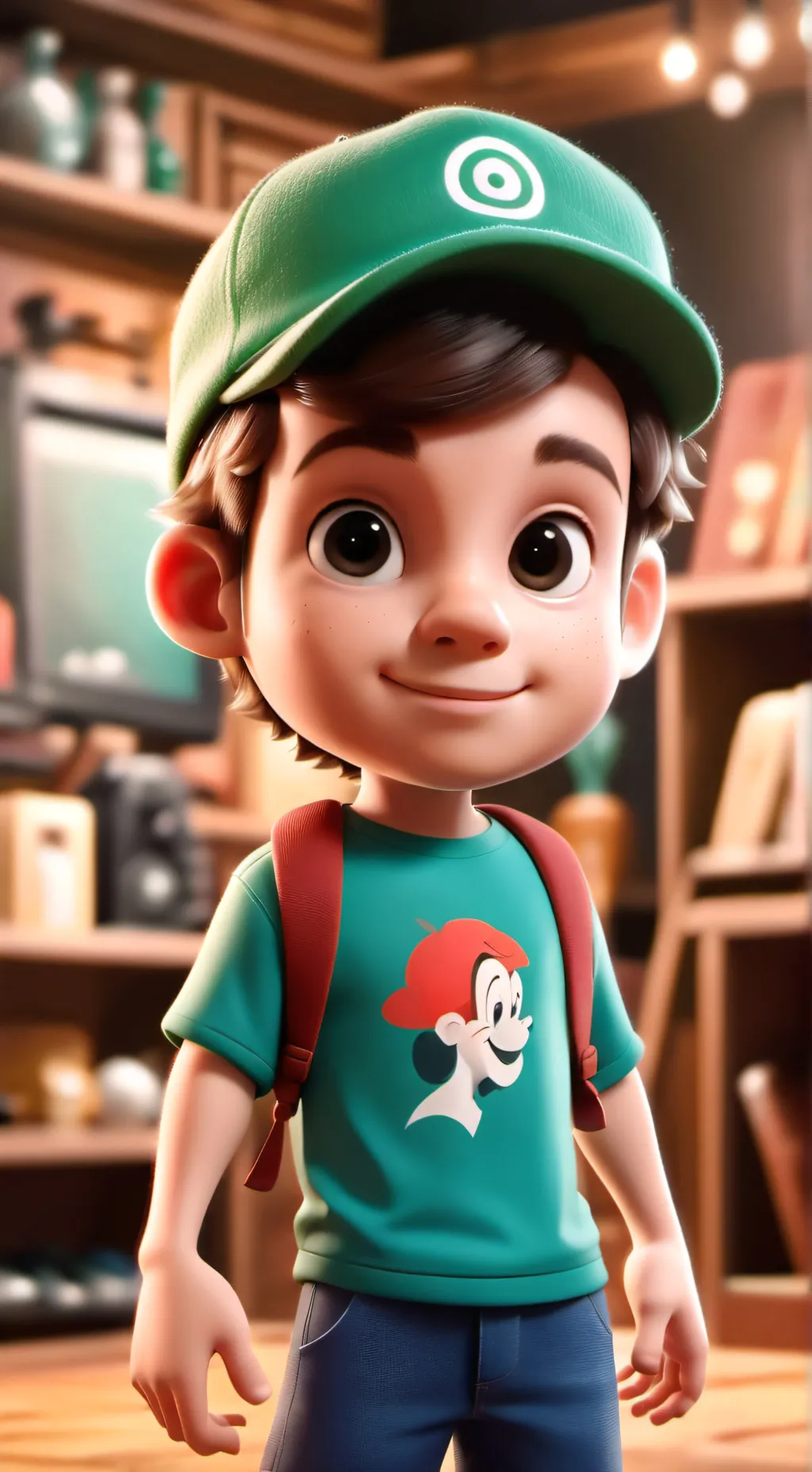 ai character: Mellow background