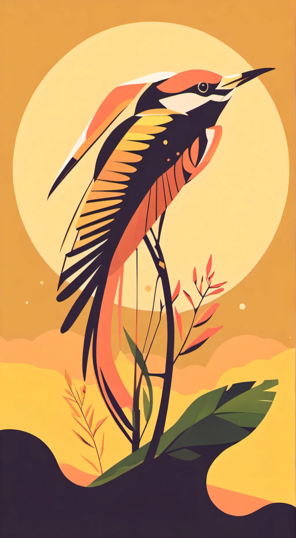 ai character: sprunki piramixed background