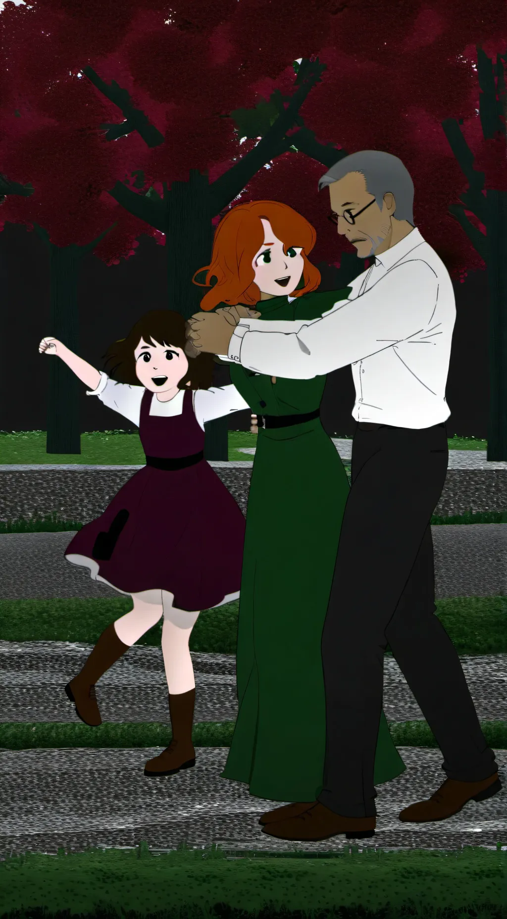 ai character: Milly x Leo 😊 background