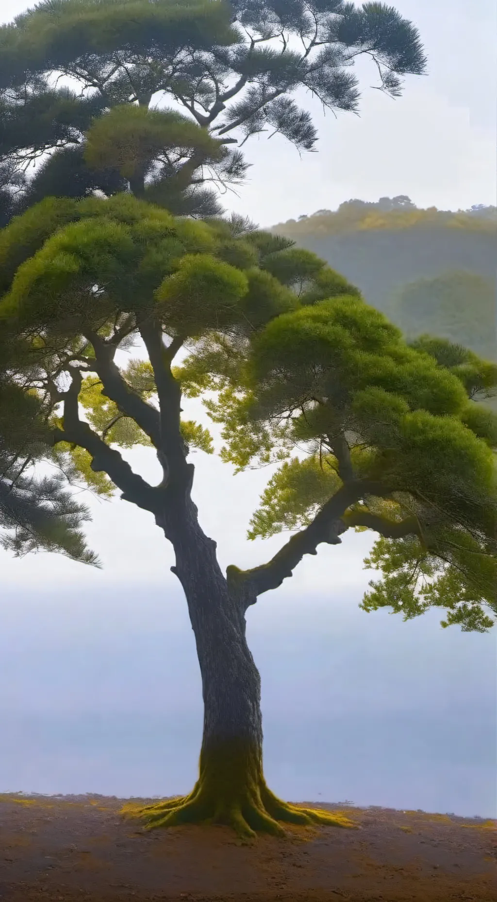 ai character: TREE ZOO background