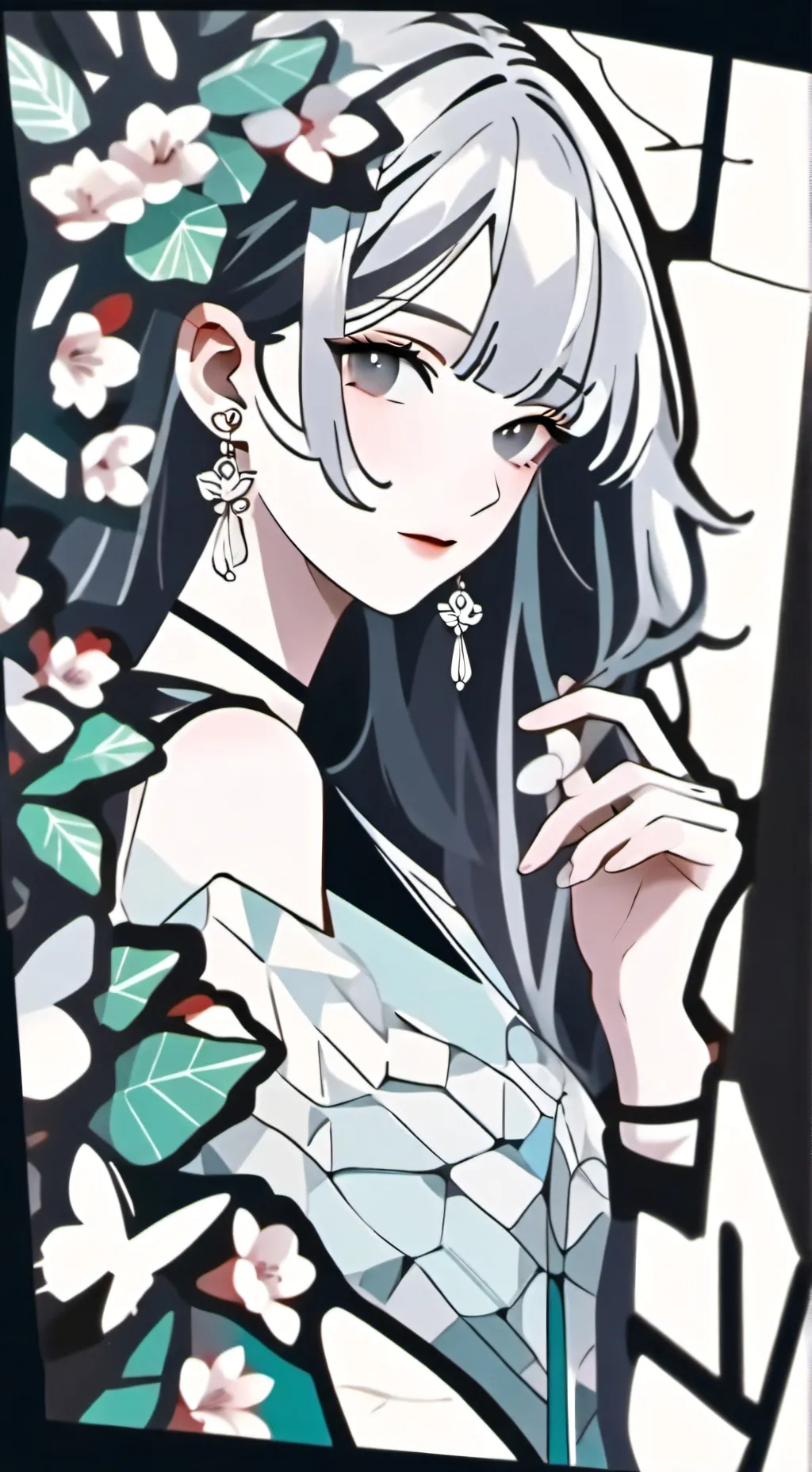 ai character: lily background