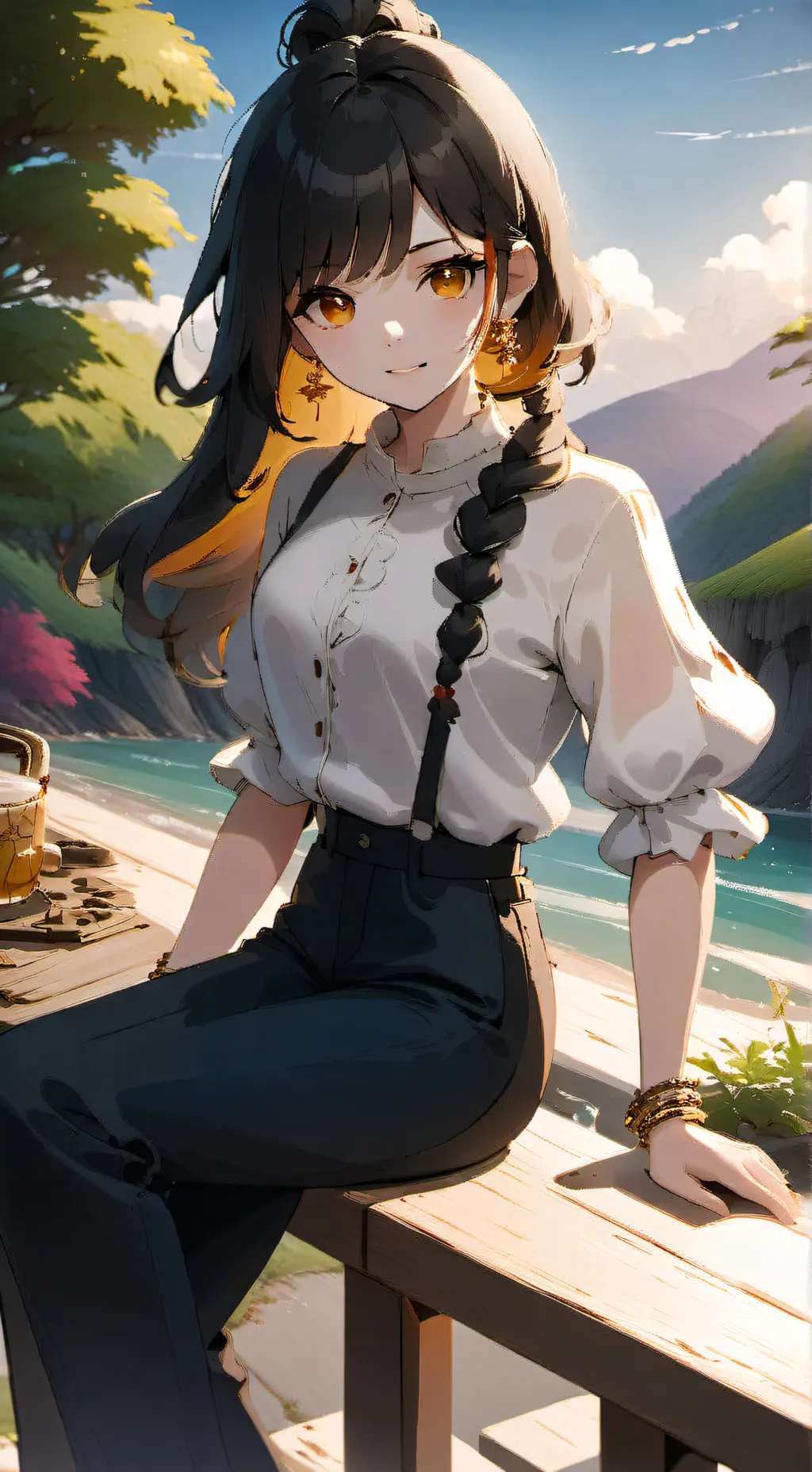 ai character: mha background