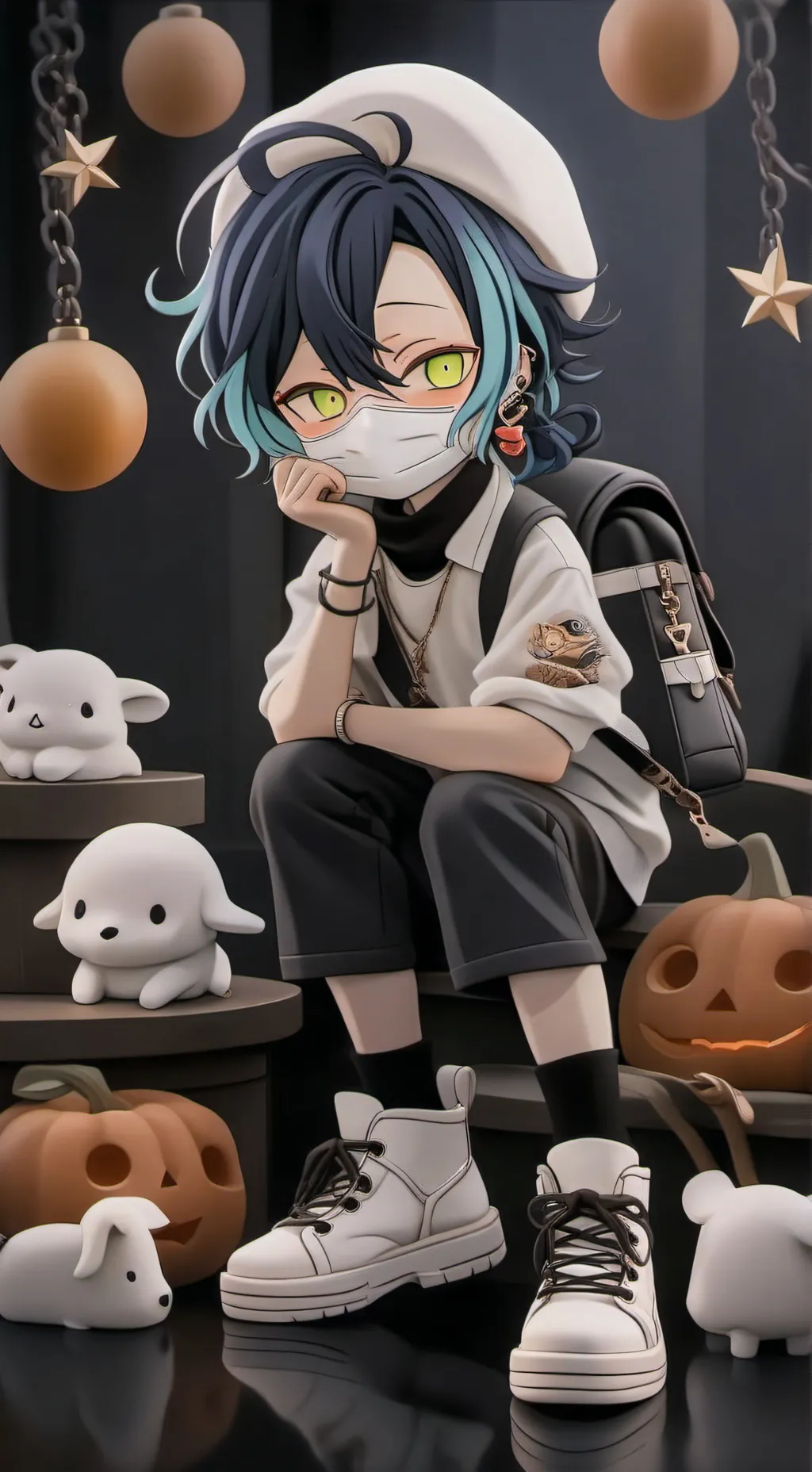 ai character: obamitsu background