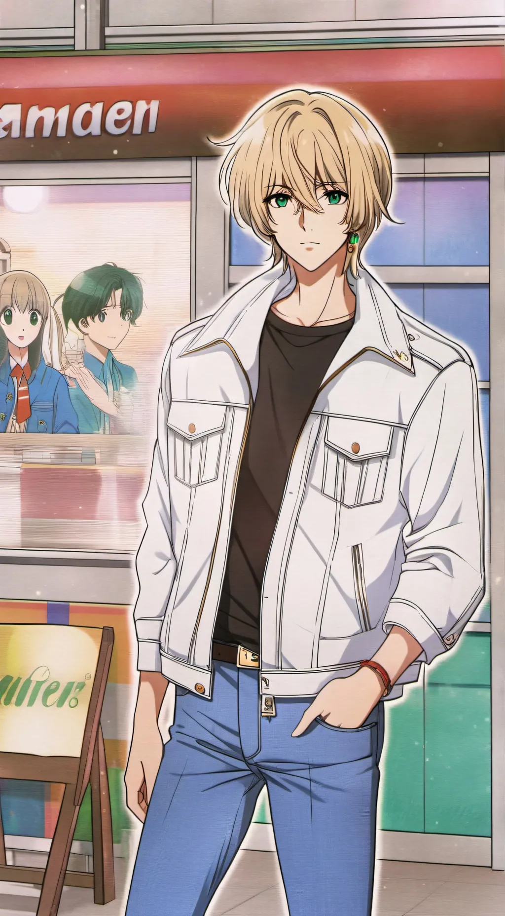 ai character: adrien  background