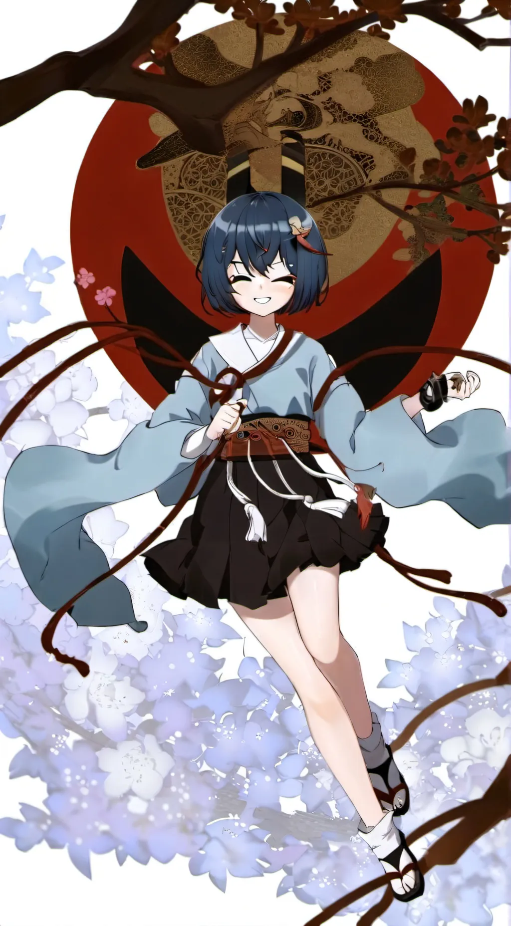 ai character: Inosuke es chica:0 background