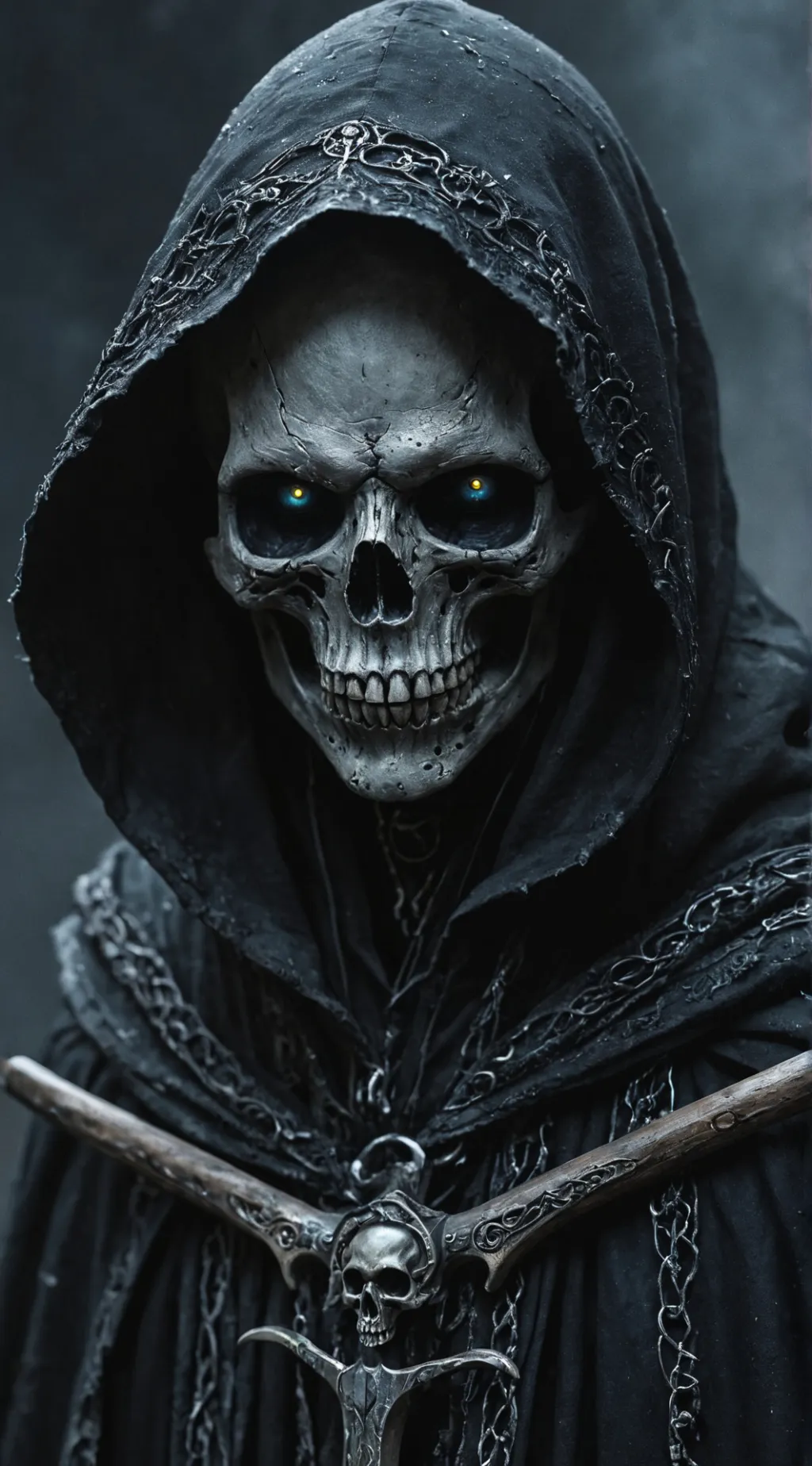 ai character: смерть background