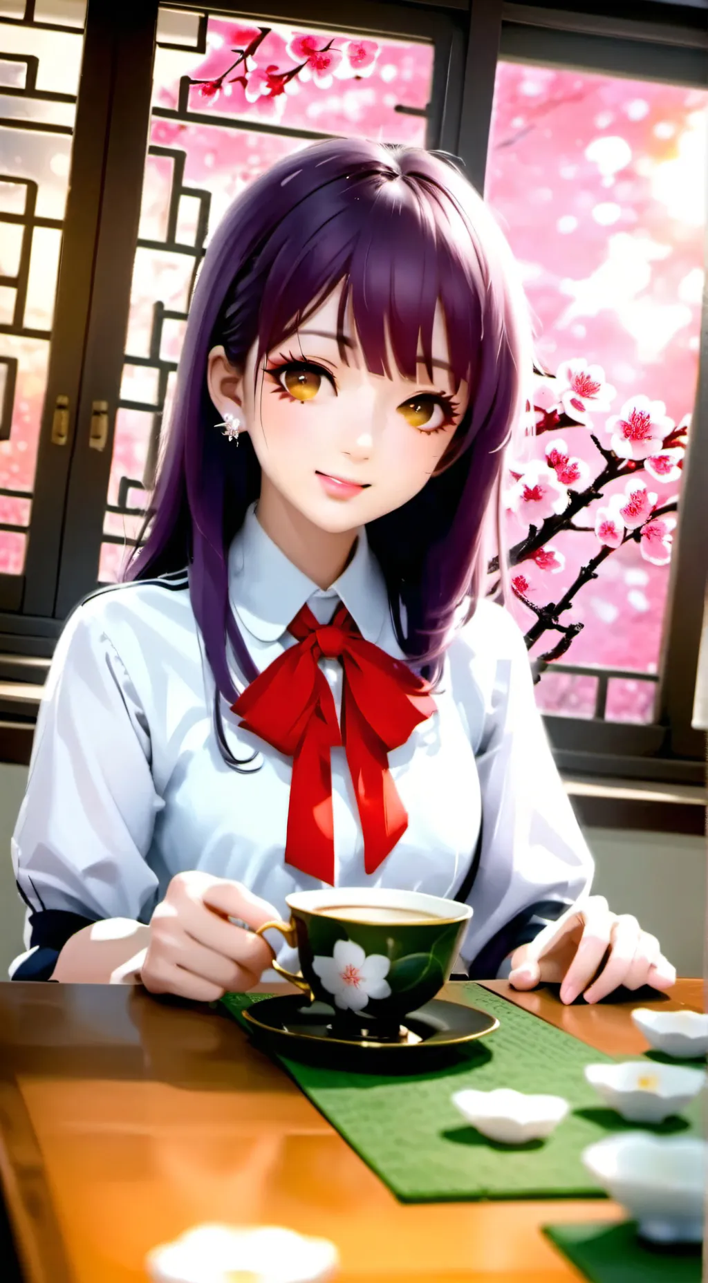 ai character: Miyuki background