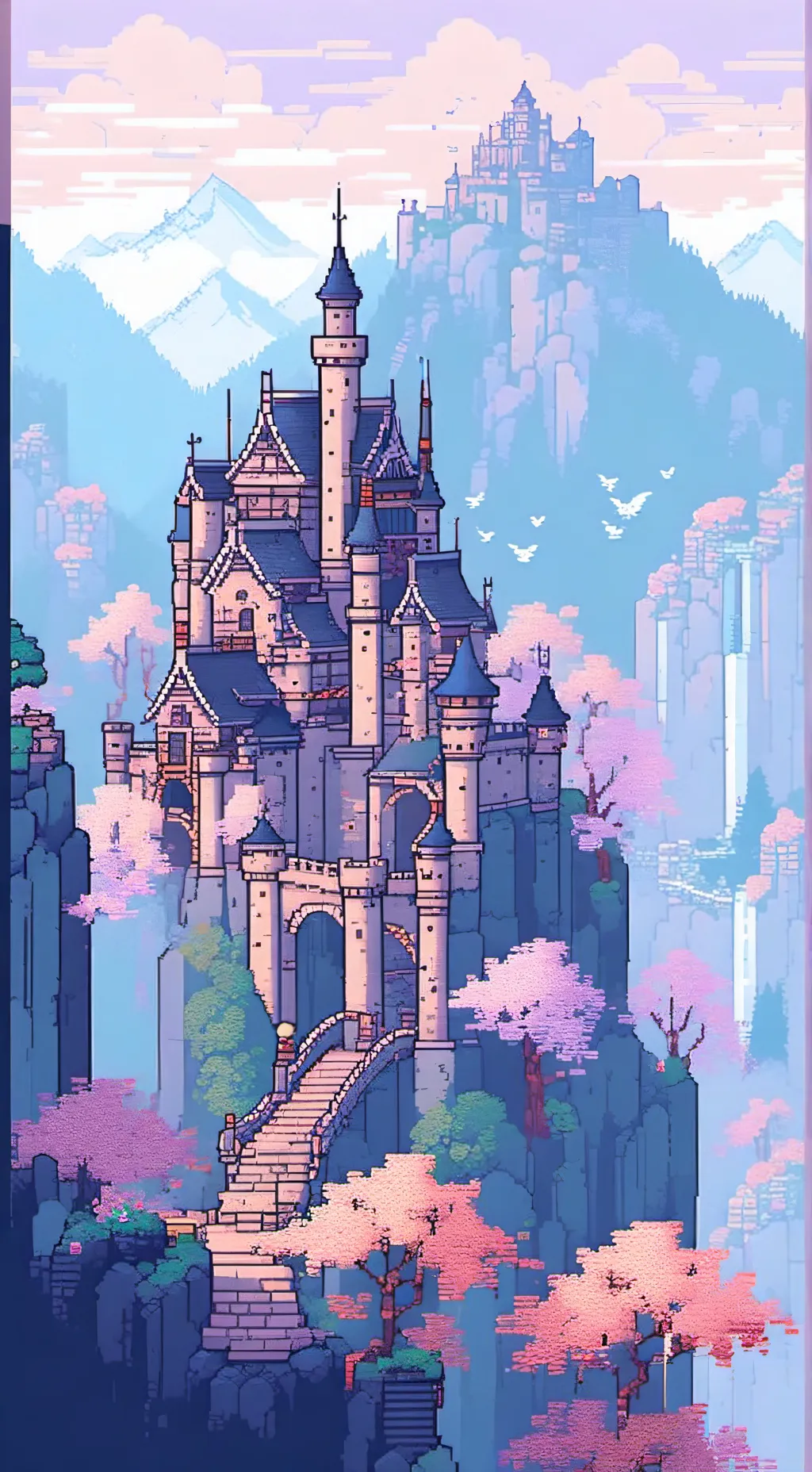 ai character: Royal life  background