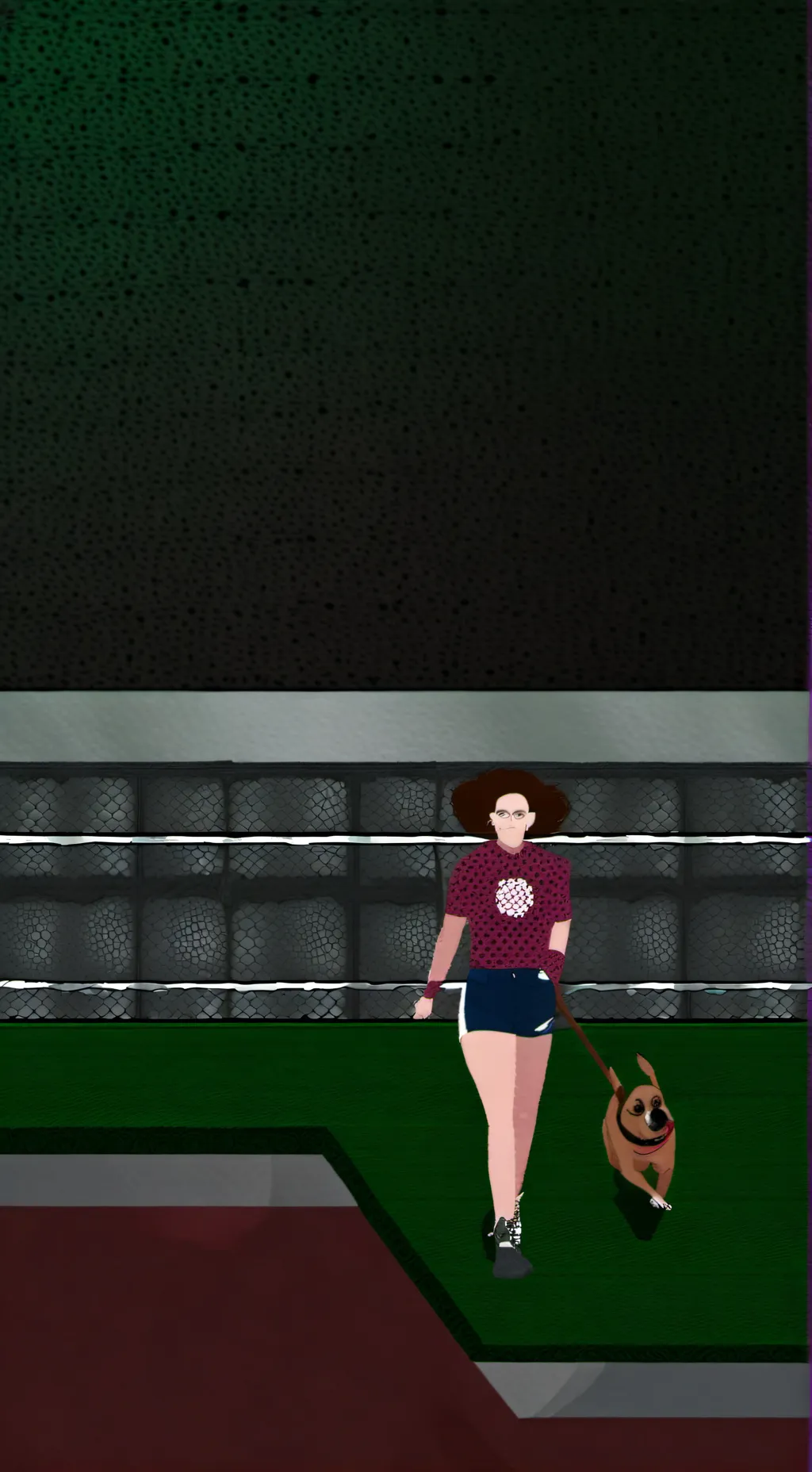 ai character: leo x Milly  background