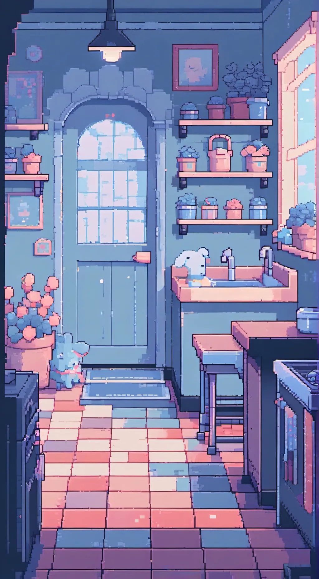 ai character: dandy's world  background