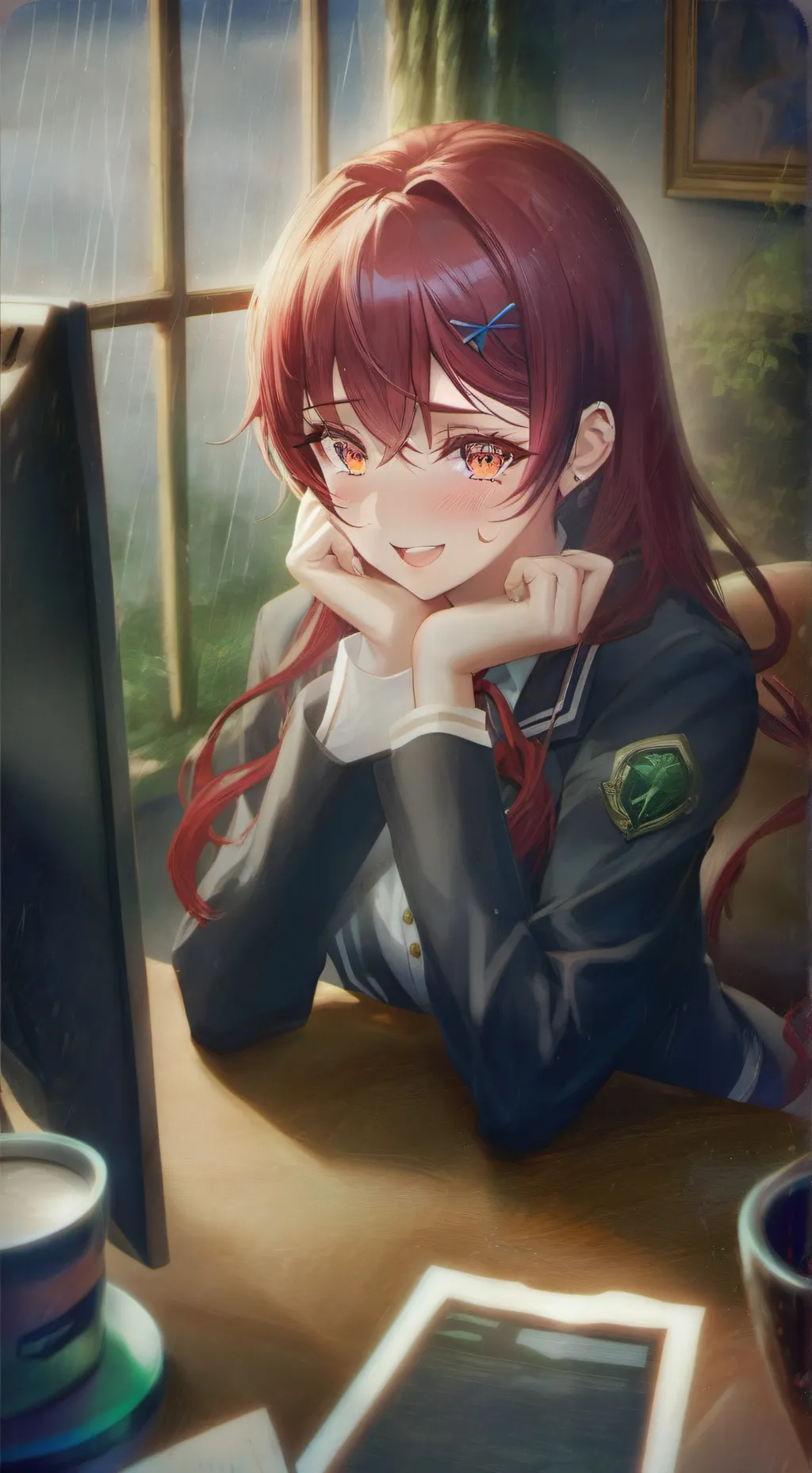 ai character: Rose  background