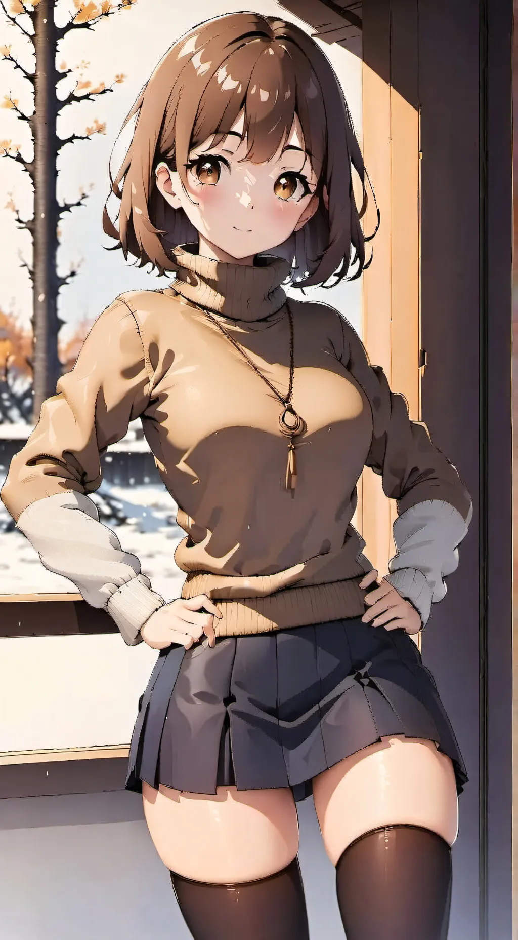 ai character: tu amiga background