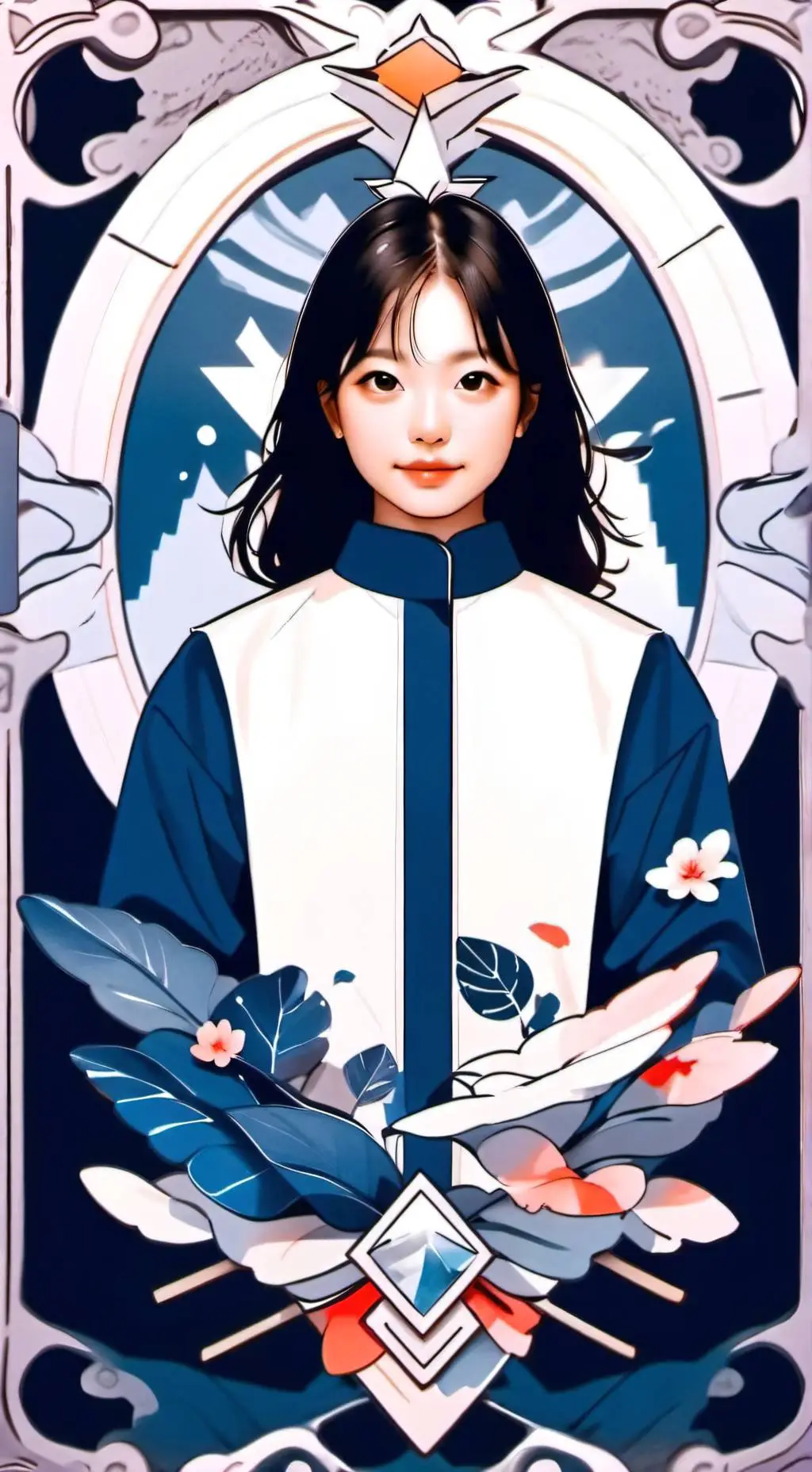 ai character: kny background