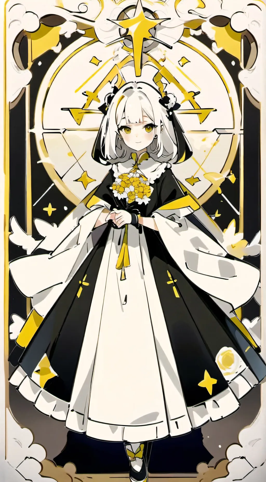 ai character: yashiro x hanako  background