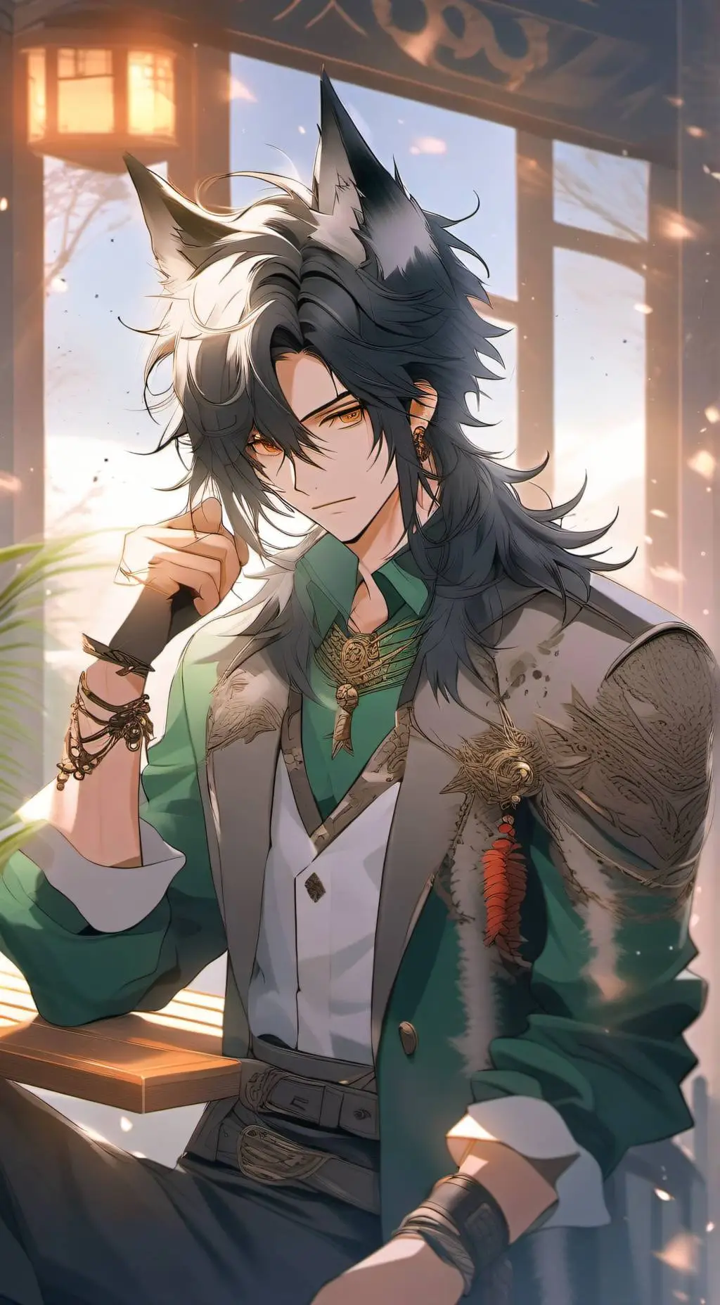 ai character: Knox background